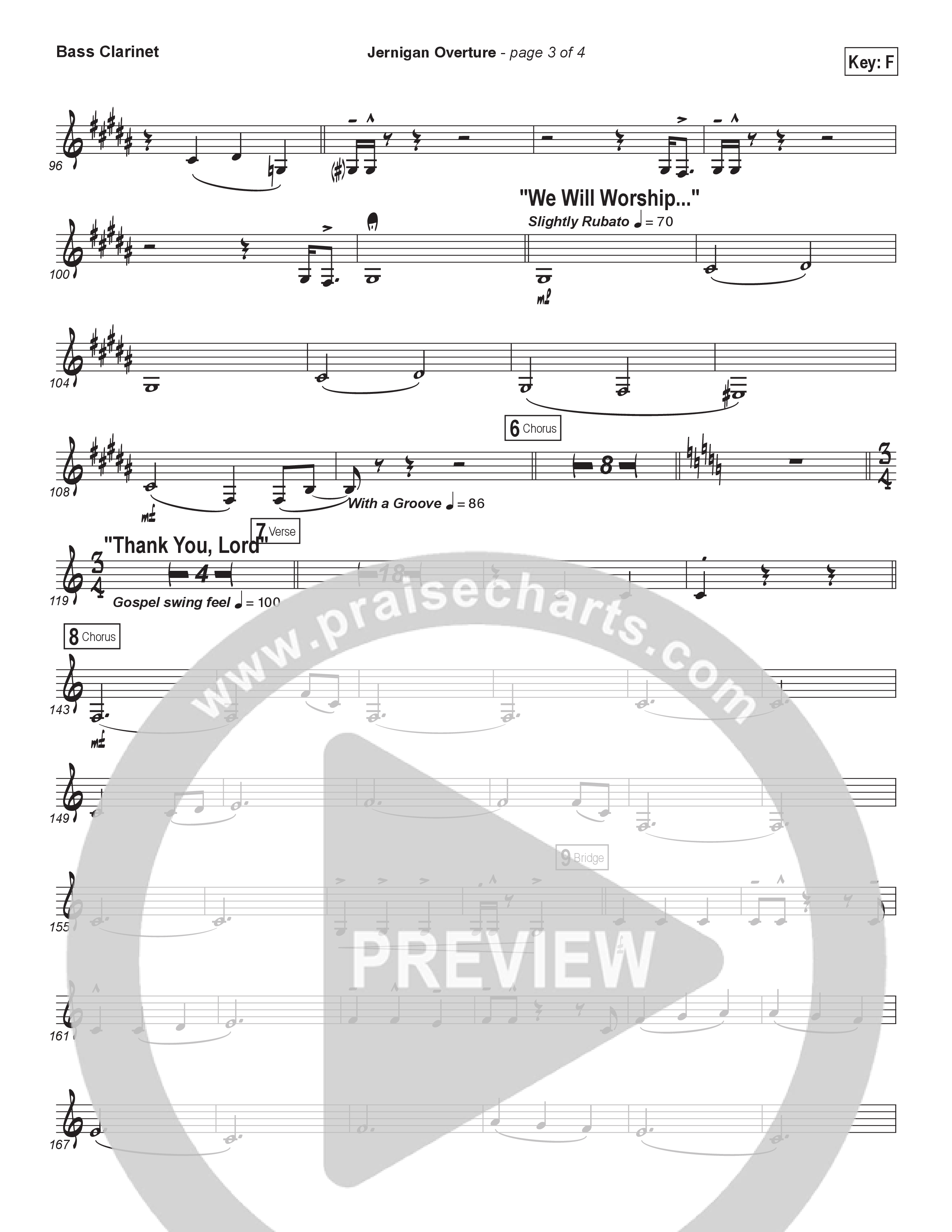 Jernigan Overture Bass Clarinet (Brad Henderson)