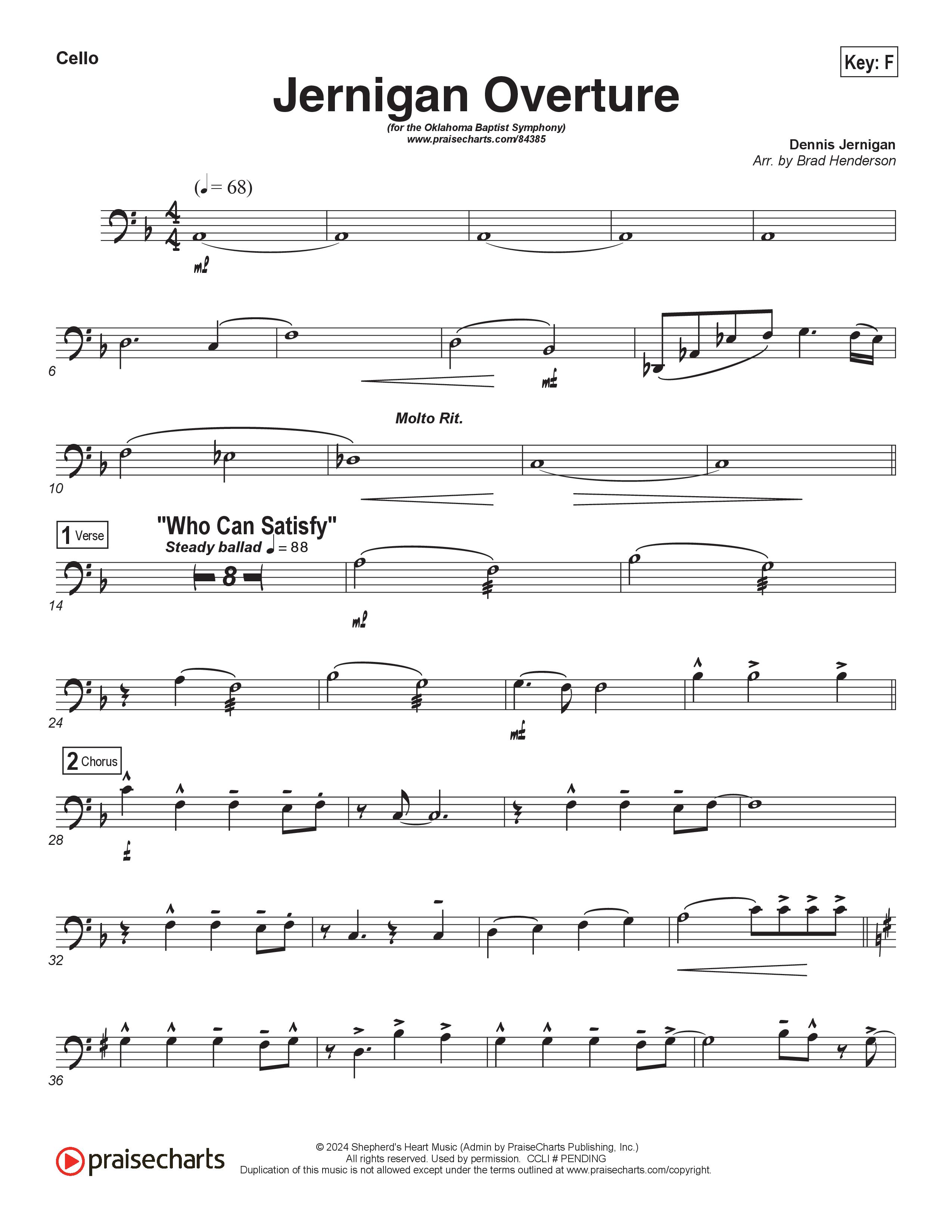 Jernigan Overture Cello (Brad Henderson)