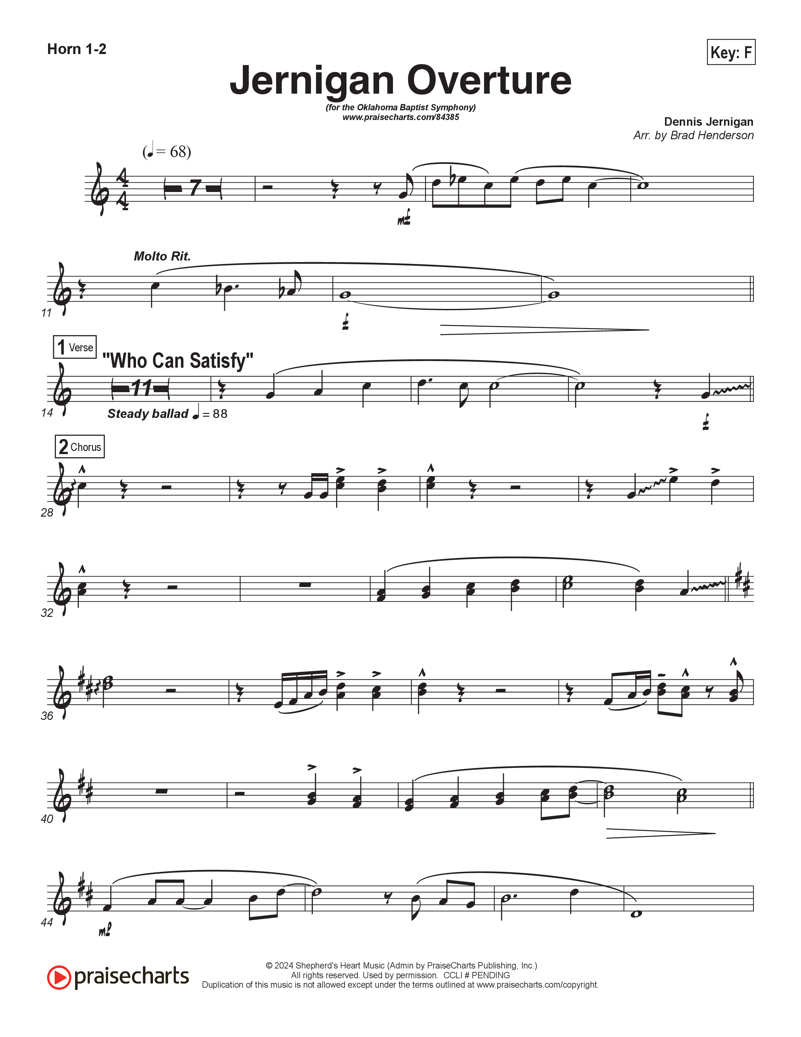 Jernigan Overture French Horn 1/2 (Brad Henderson)