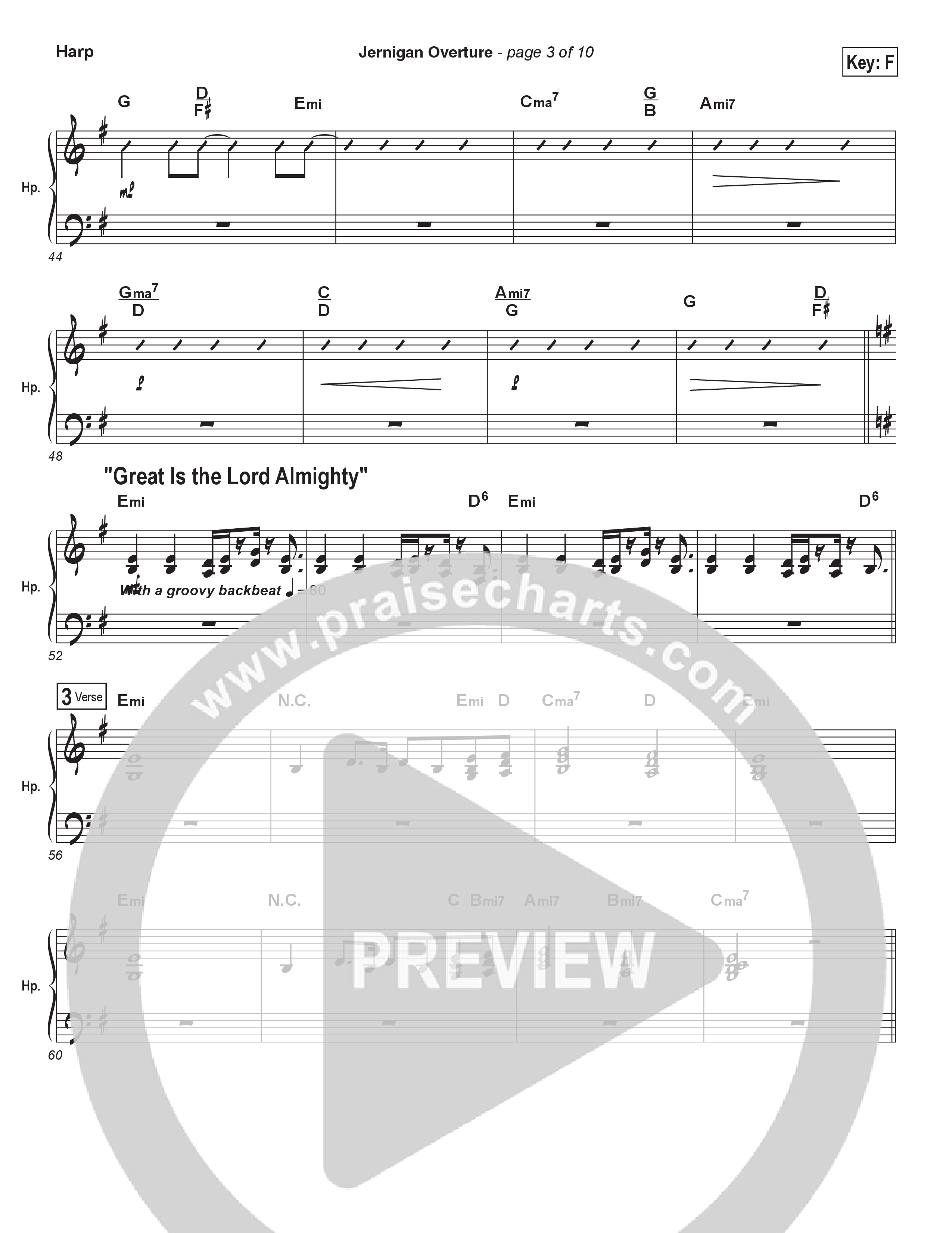 Jernigan Overture Harp (Brad Henderson)