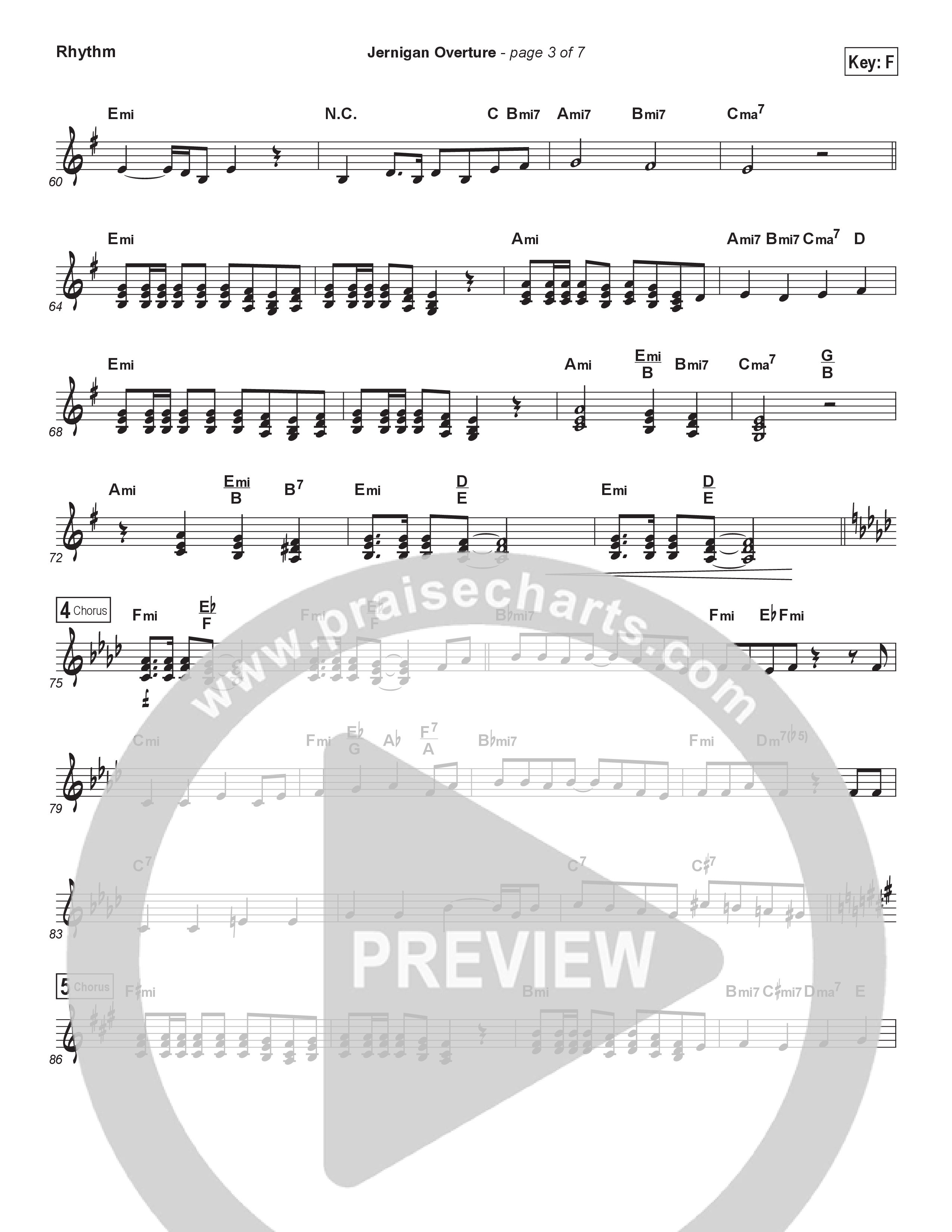 Jernigan Overture Rhythm Chart (Brad Henderson)