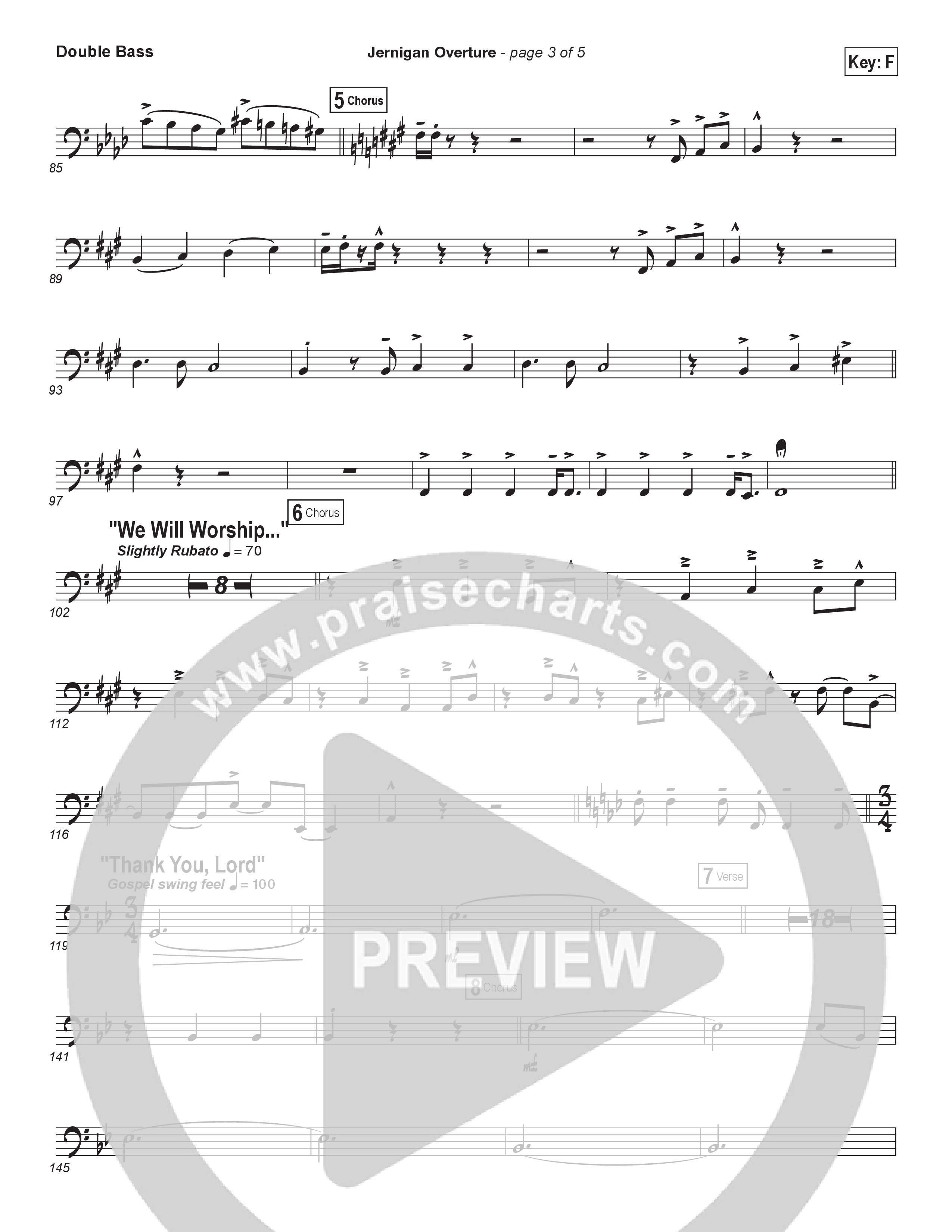 Jernigan Overture String Bass (Brad Henderson)