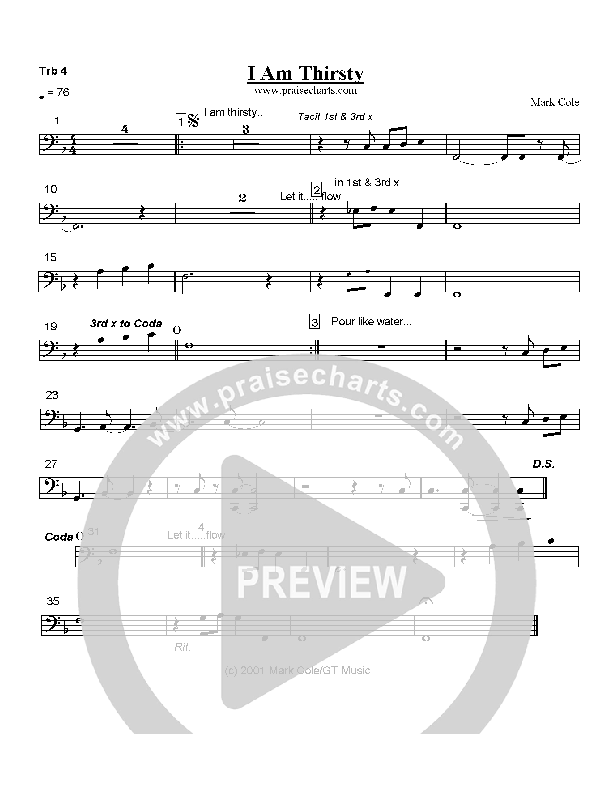 I Am Thirsty Trombone 4 (Mark Cole)