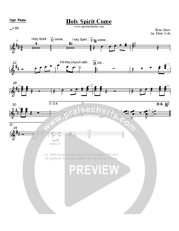 Holy Spirit Come Praise Band (Rita Springer)