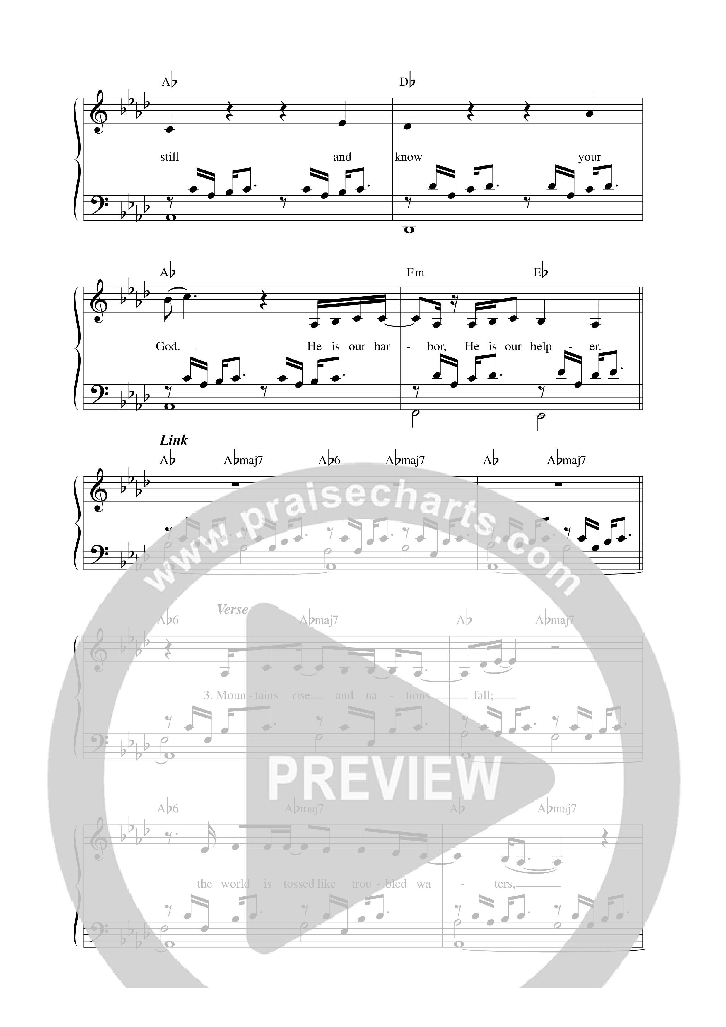 Harbor Lead Sheet Melody (FAITHFUL)