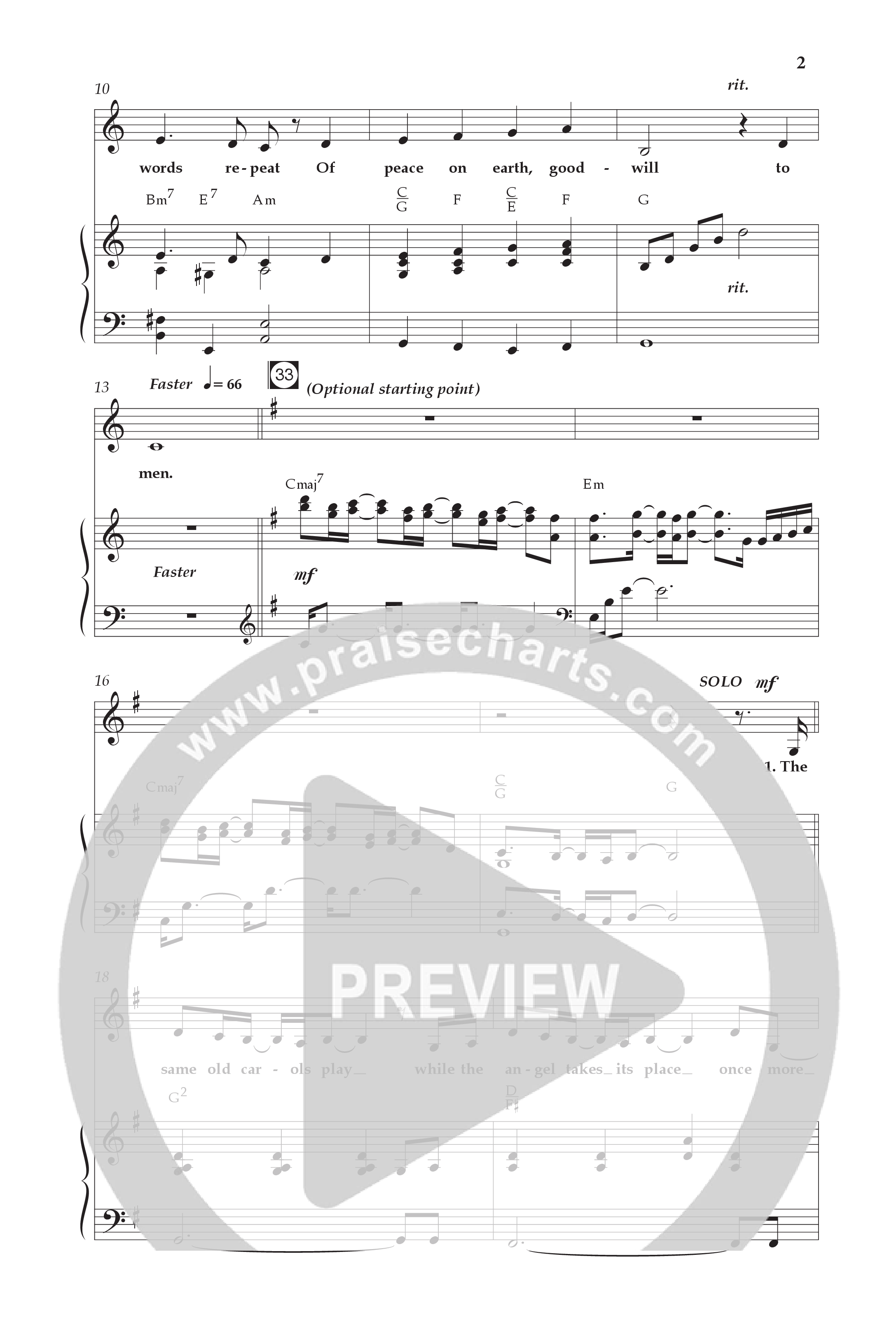 Brand New Christmas (Choral Anthem SATB) Anthem (SATB/Piano) (Lifeway Choral / Arr. Dave Williamson)
