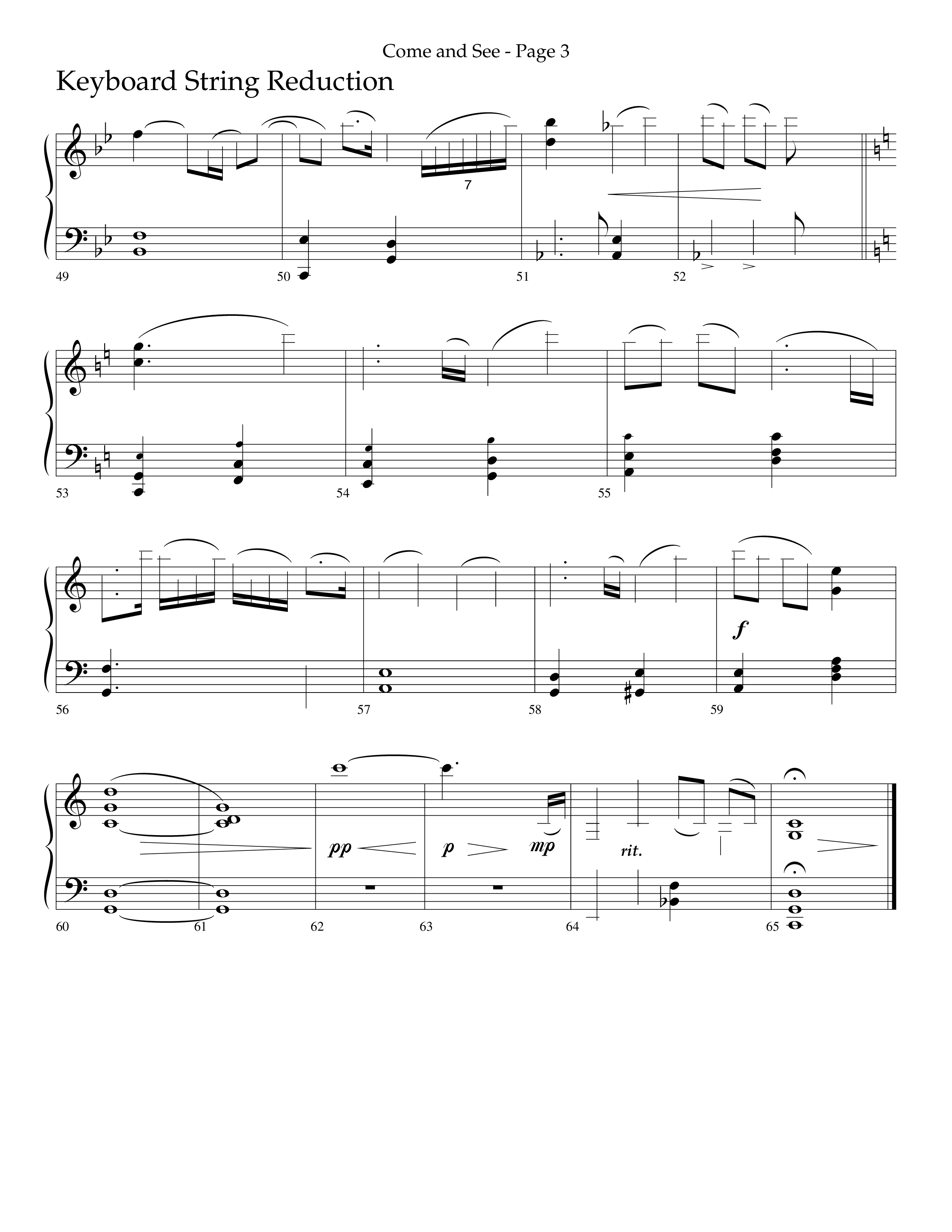 Brand New Christmas (Choral Anthem SATB) String Reduction (Lifeway Choral / Arr. Dave Williamson)
