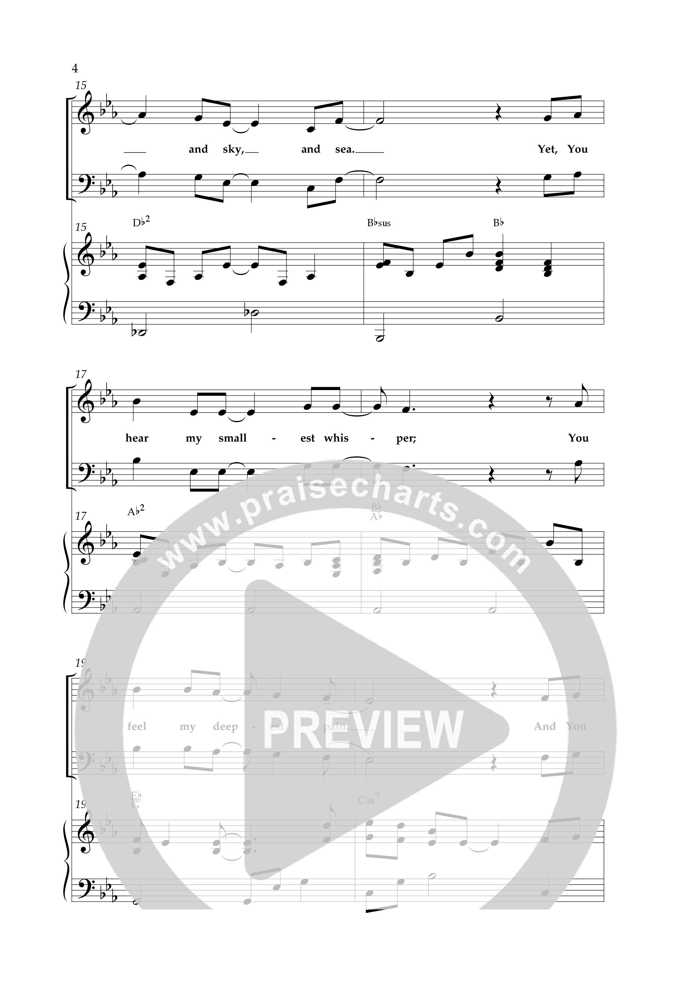 Mighty God Loving Savior (Choral Anthem SATB) Anthem (SATB/Piano) (Lifeway Choral / Arr. Cliff Duren)