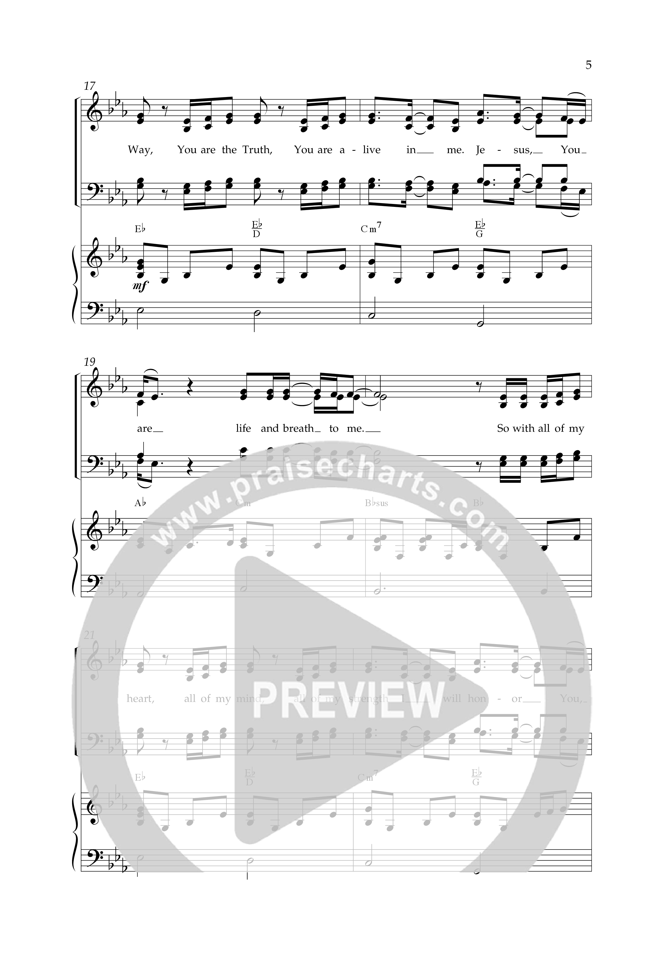 Life And Breath (Choral Anthem SATB) Anthem (SATB/Piano) (Lifeway Choral / Arr. Camp Kirkland)