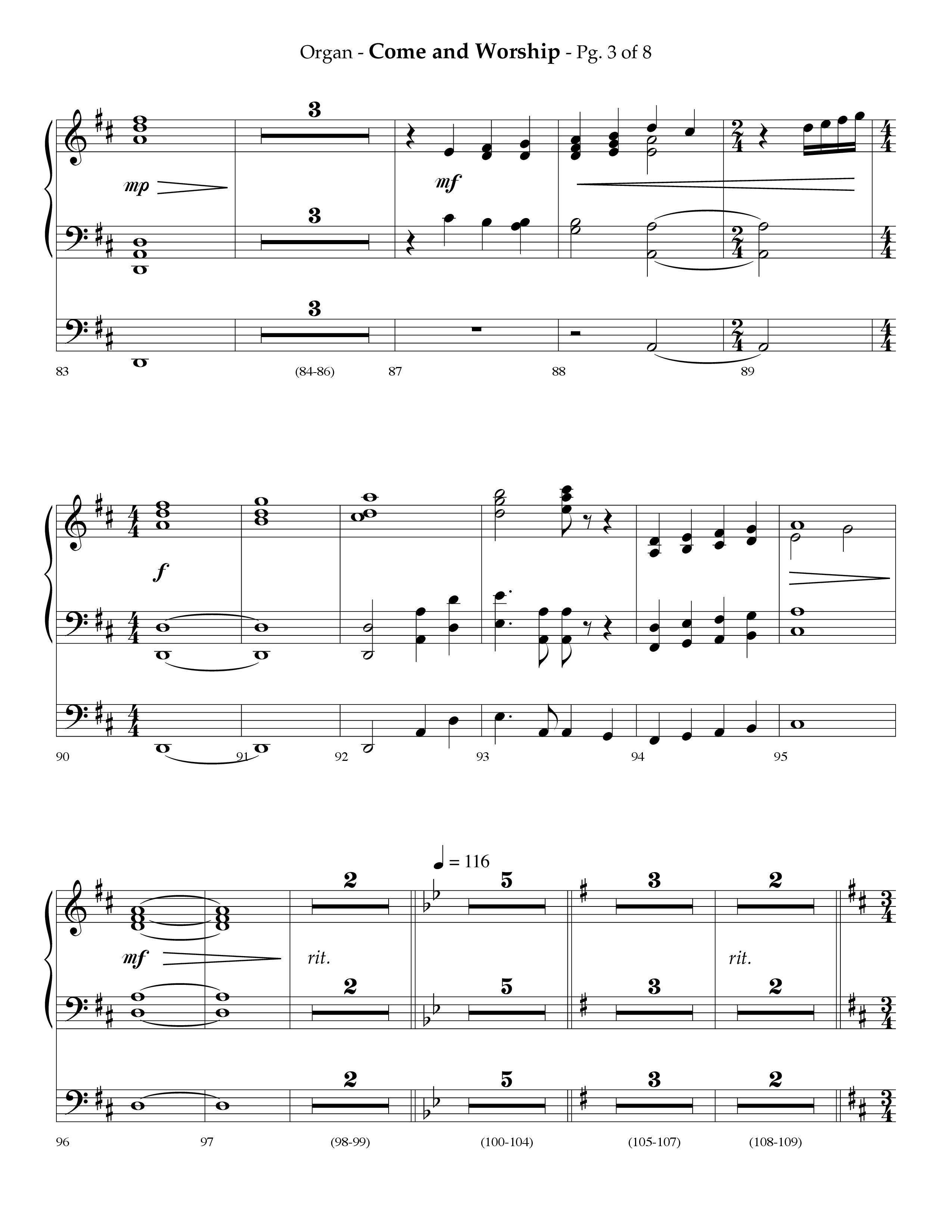 Come And Worship (A Suite For Christmas) (with Angels From The Realms Of Glory, Angels We Have Heard (Choral Anthem SATB) Organ (Lifeway Choral / Arr. Phillip Keveren)