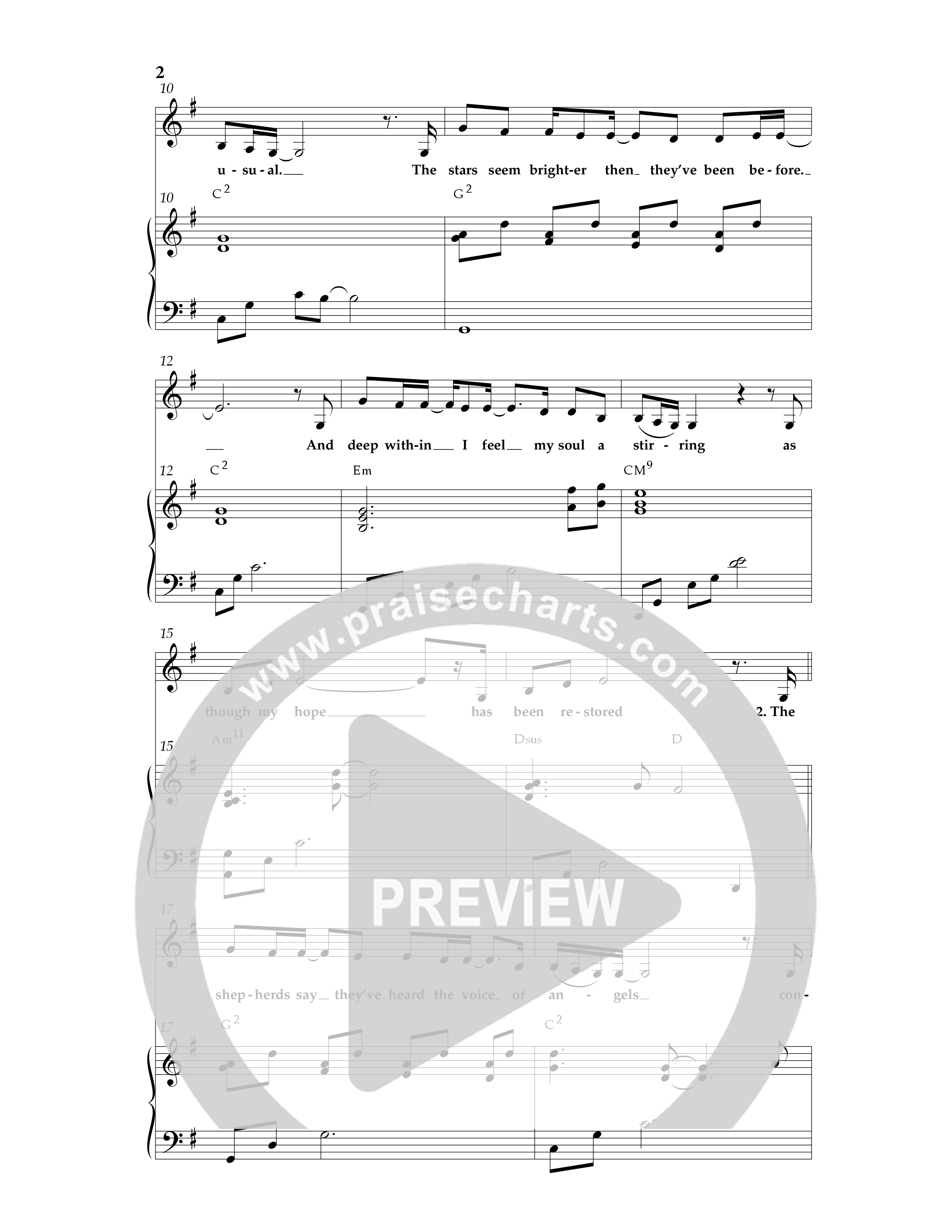 God Is With Us (with O Little Town Of Bethlehem) (Choral Anthem SATB) Anthem (SATB/Piano) (Lifeway Choral / Arr. Dave Williamson)
