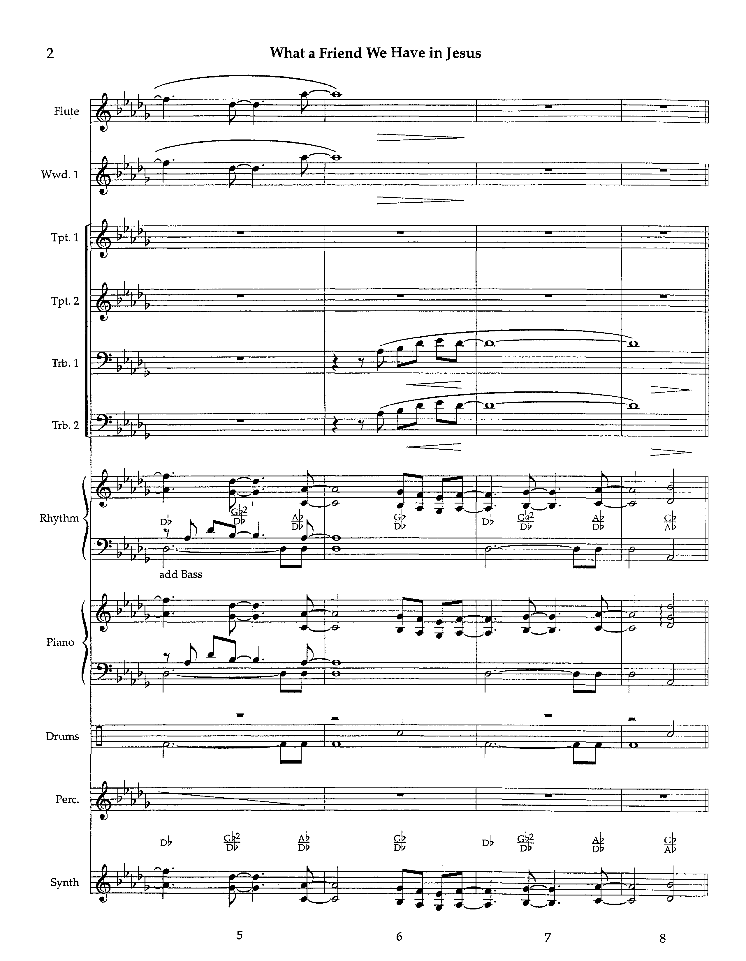 What A Friend We Have In Jesus (Instrumental) Orchestration (Lifeway Worship / Arr. Richard Kingsmore)