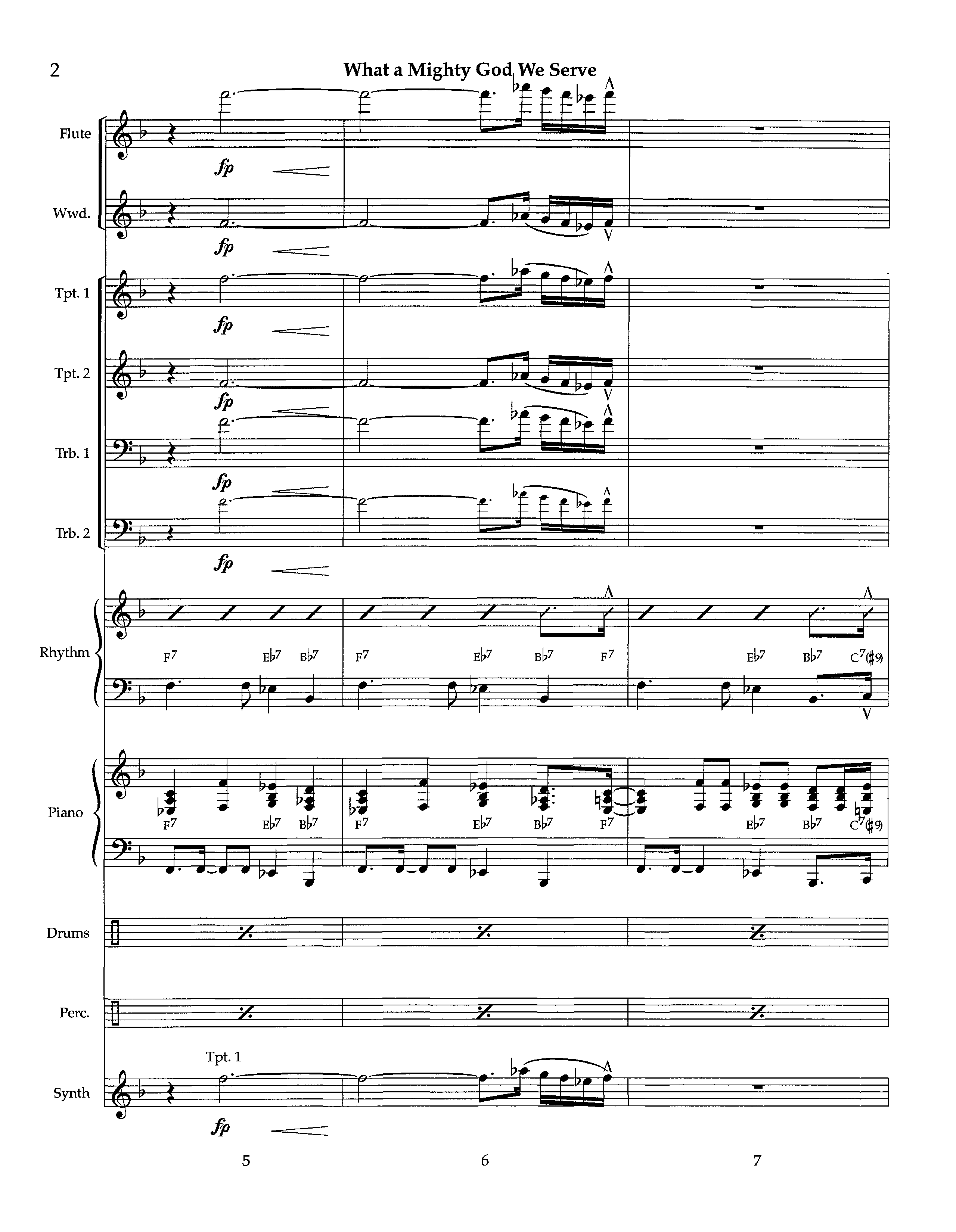 What A Mighty God We Serve (with I Am Resolved) (Instrumental) Orchestration (Lifeway Worship / Arr. Richard Kingsmore)