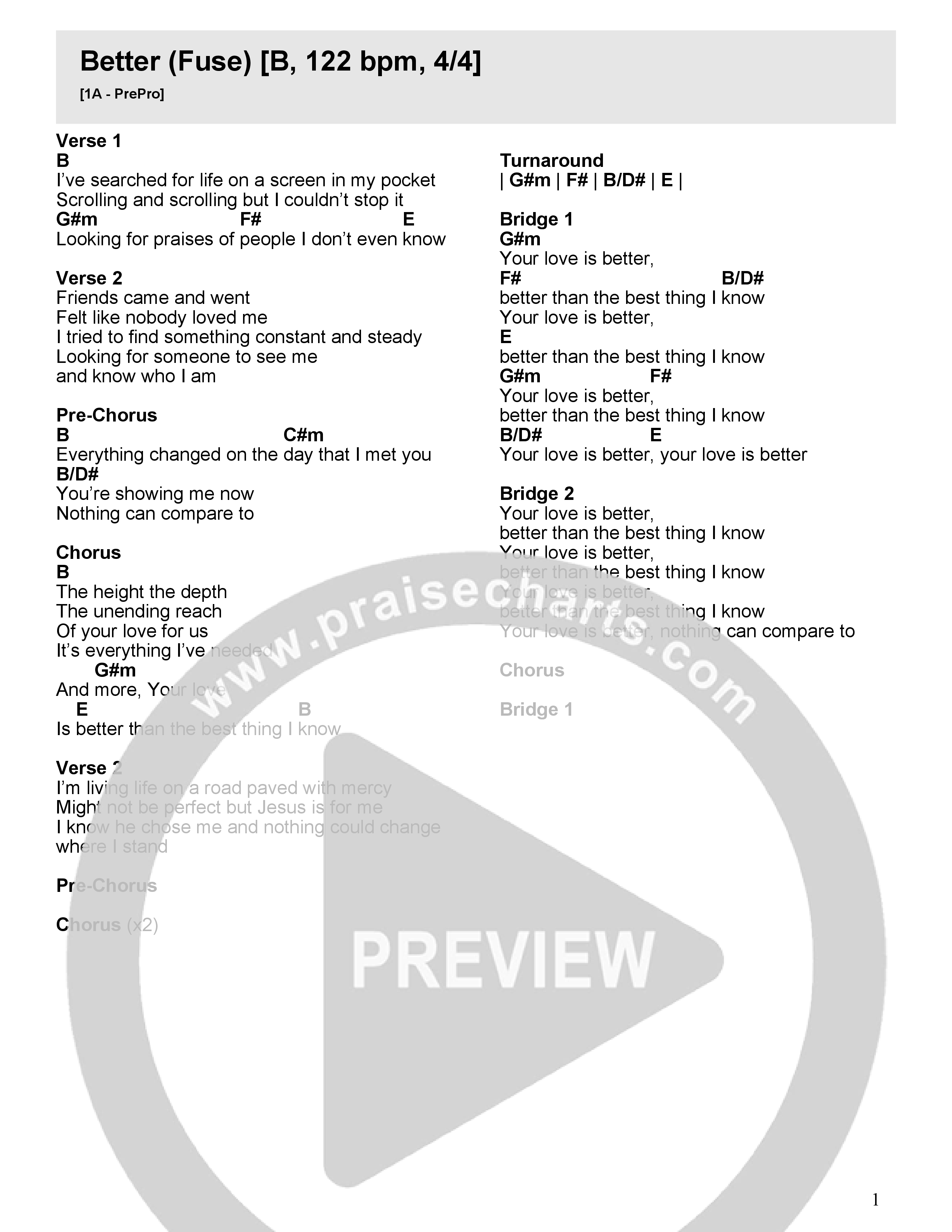 Better Chord Chart (Fuse)