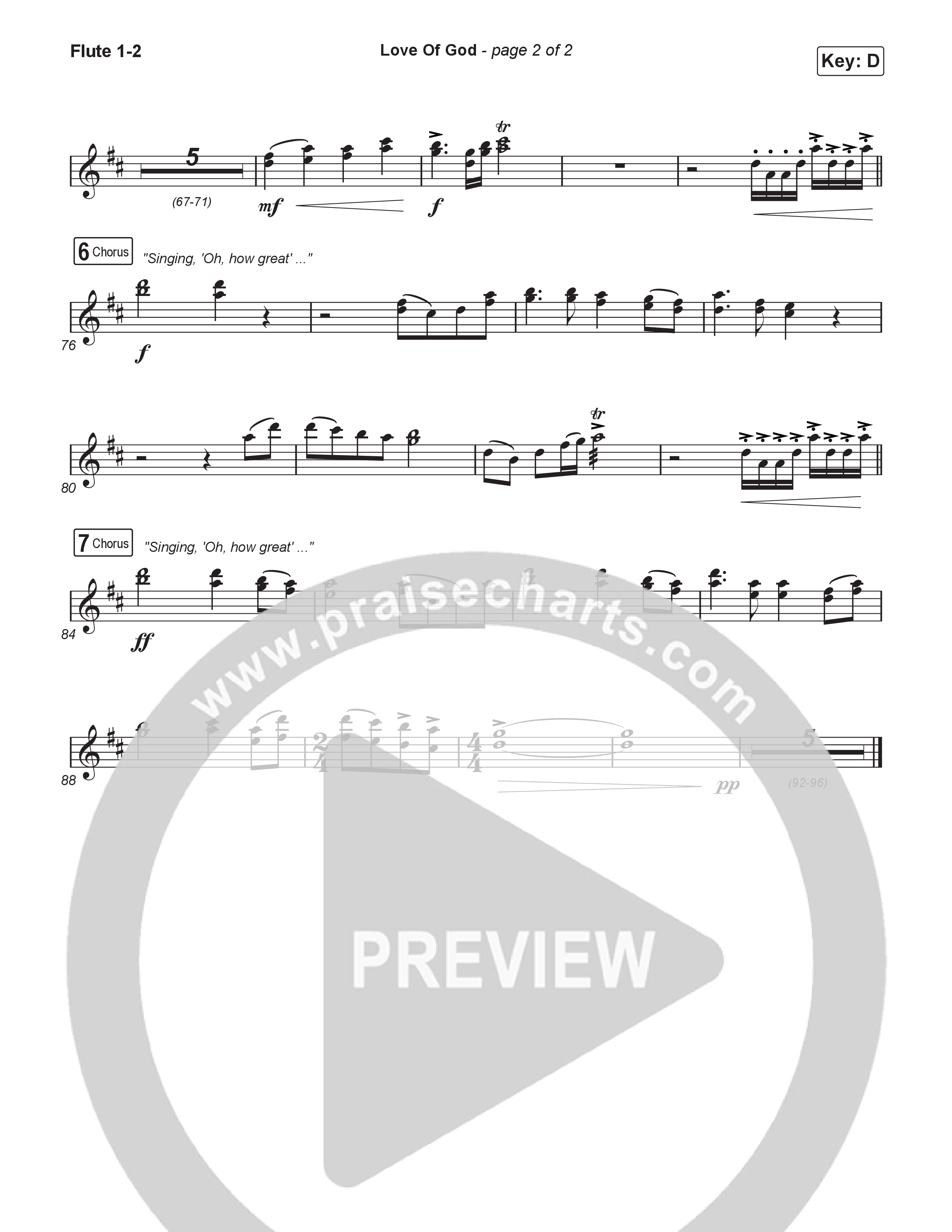 Love Of God (Unison/2-Part) Wind Pack (Brandon Lake / Phil Wickham / Arr. Luke Gambill)