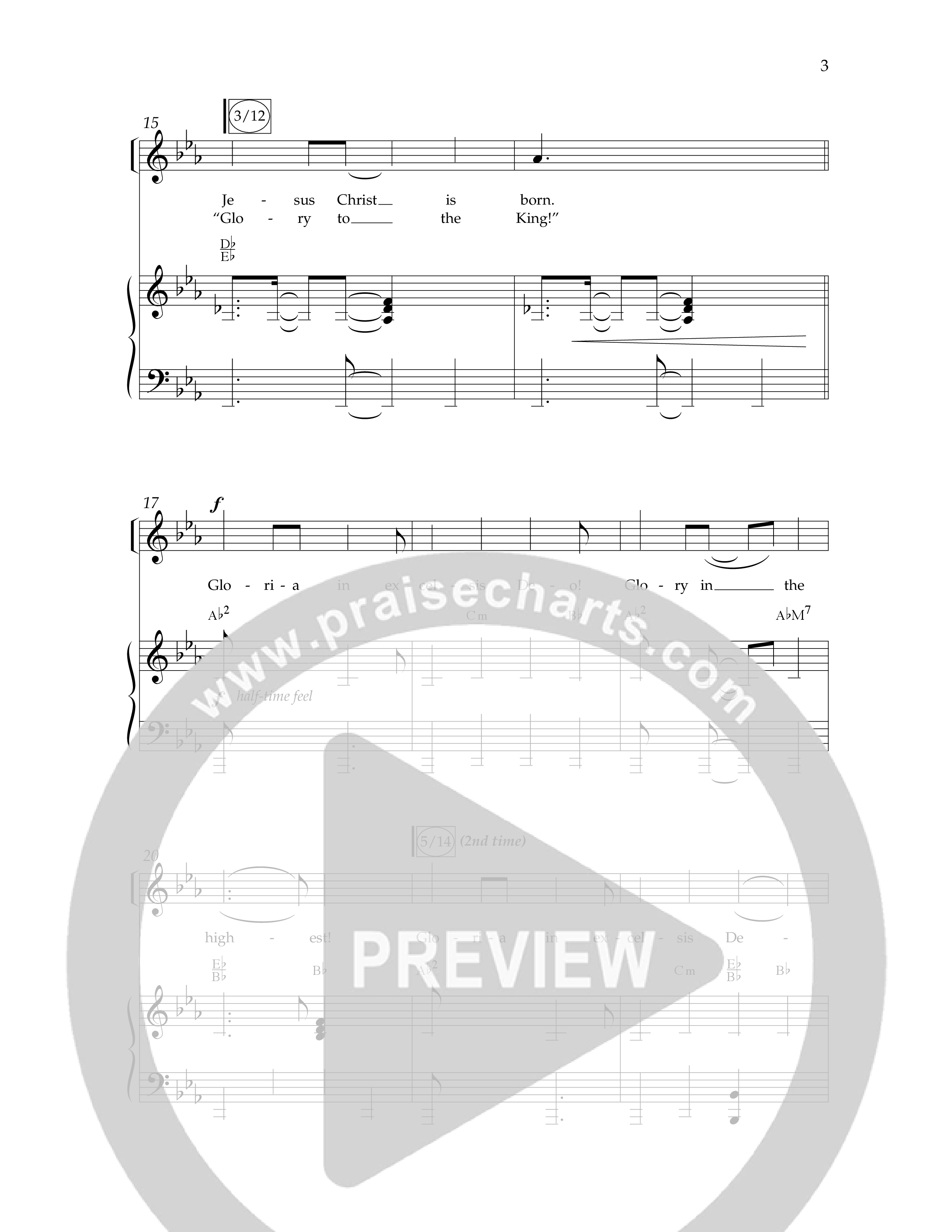 Hear The Sounds Of Christmas (with Angels We Have Heard On High) (Choral Anthem SATB) Anthem (SATB/Piano) (Lifeway Choral / Arr. Dennis Allen)