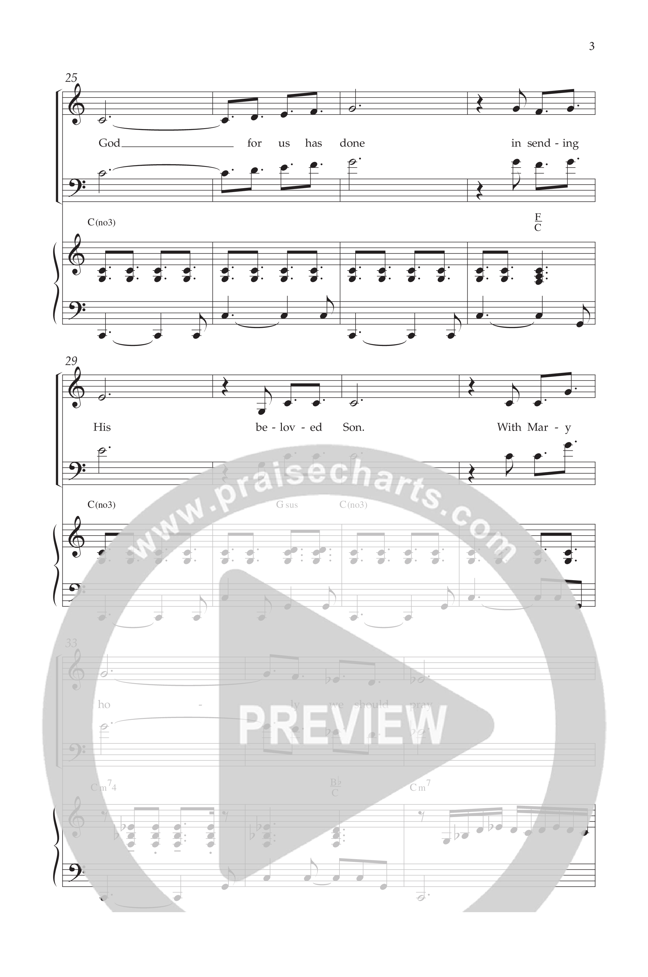 Wexford Carol (Choral Anthem SATB) Anthem (SATB/Piano) (Lifeway Choral / Arr. Craig Adams / Orch. Danny Zaloudik)