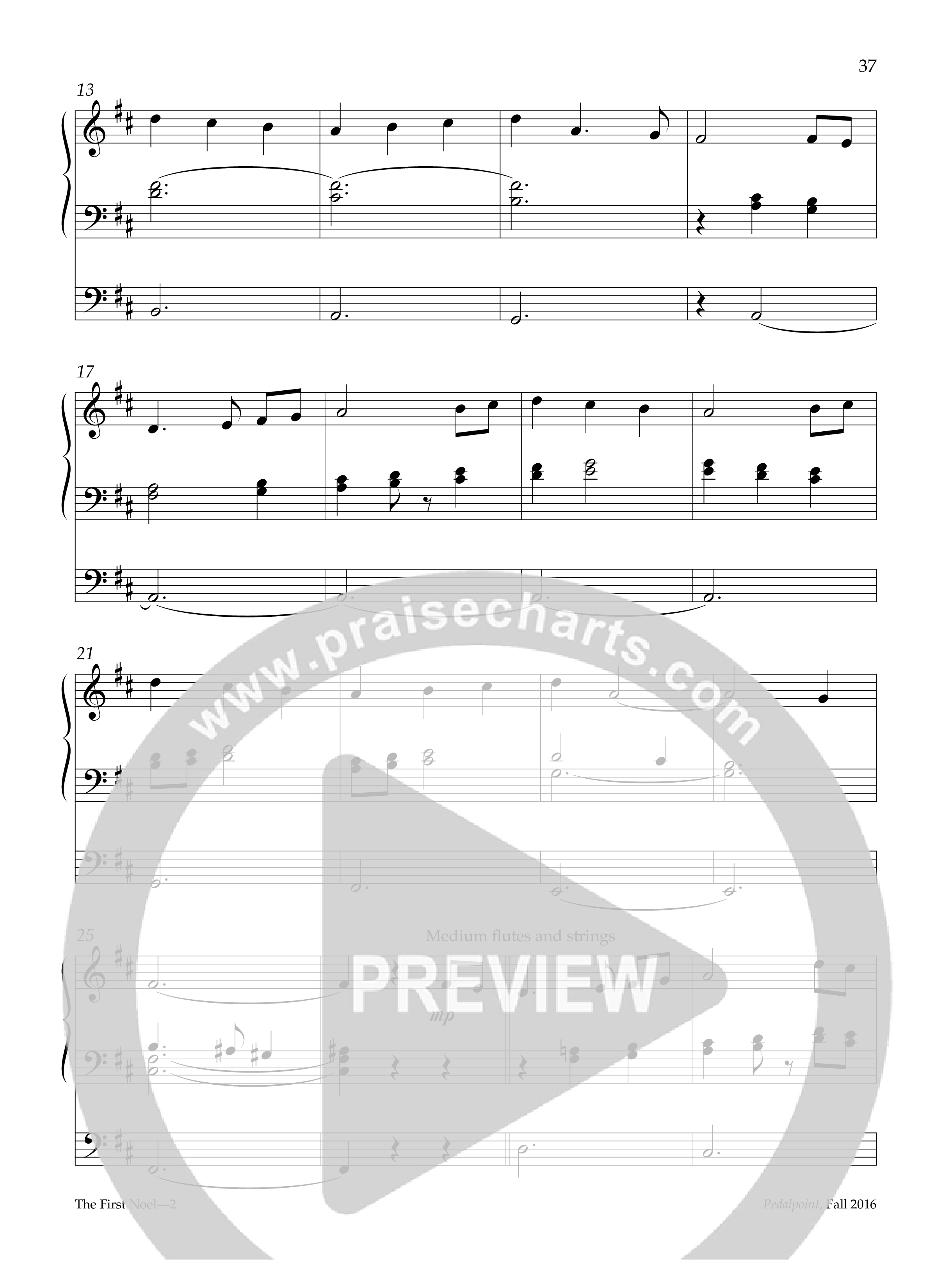 The First Noel (Instrumental) Organ (Lifeway Worship / Arr. Phillip Keveren)