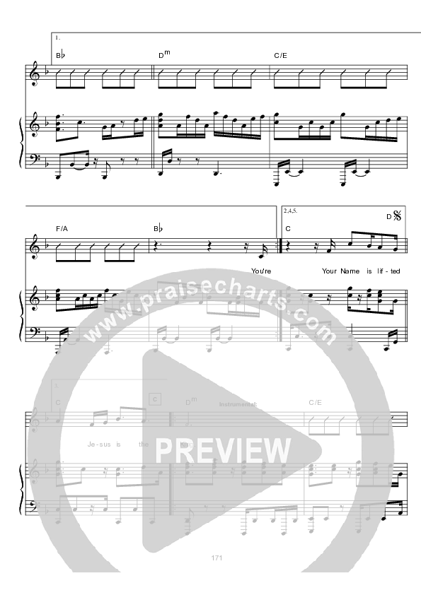 King Of Love Lead & Piano (Hillsong Worship)