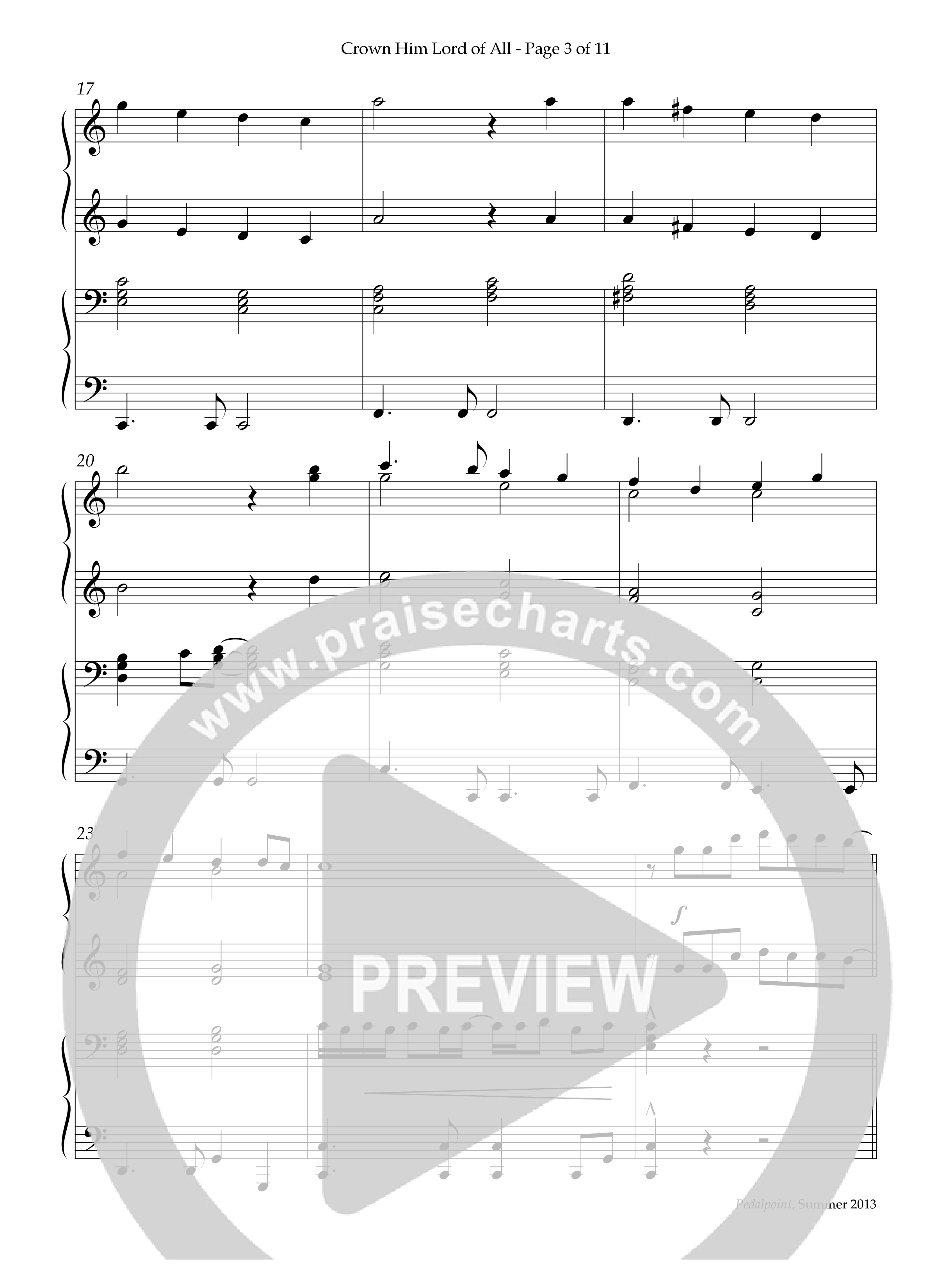 Crown Him Lord Of All (Instrumental) Piano Solo (Lifeway Worship / Arr. Kyle Hill)