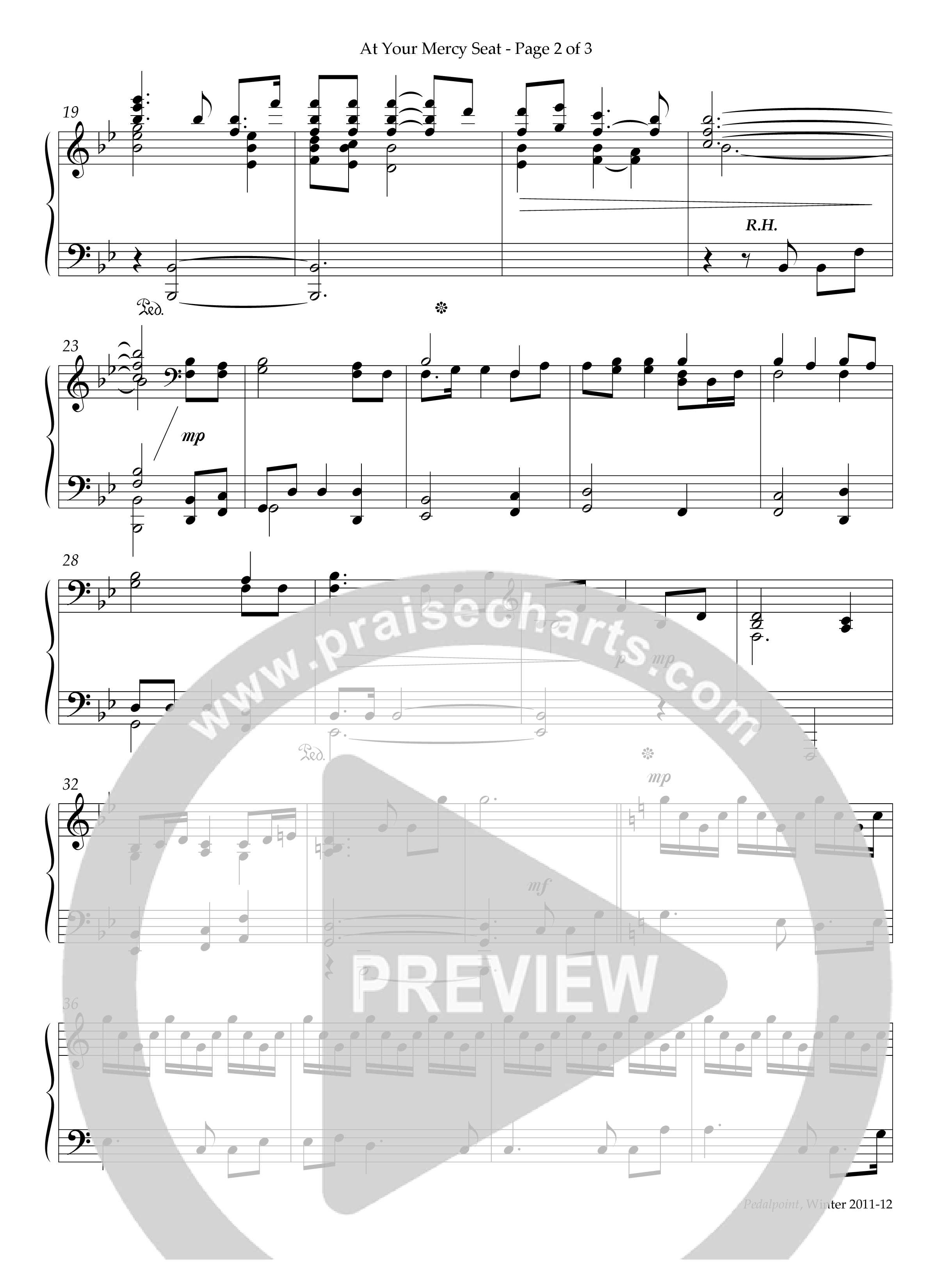 At Your Mercy Seat (Instrumental) Piano Solo (Lifeway Worship / Arr. Randy Smith)