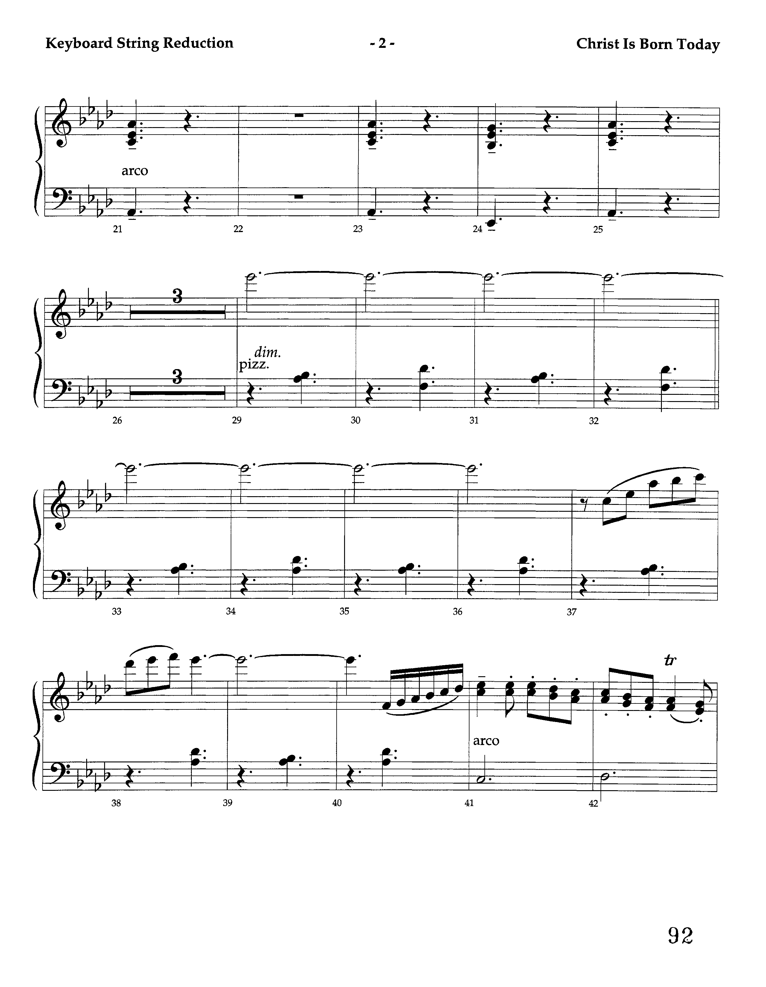 Christ Is Born Today (Instrumental) String Reduction (Lifeway Worship / Arr. Dennis Allen / Orch. Dave Williamson)