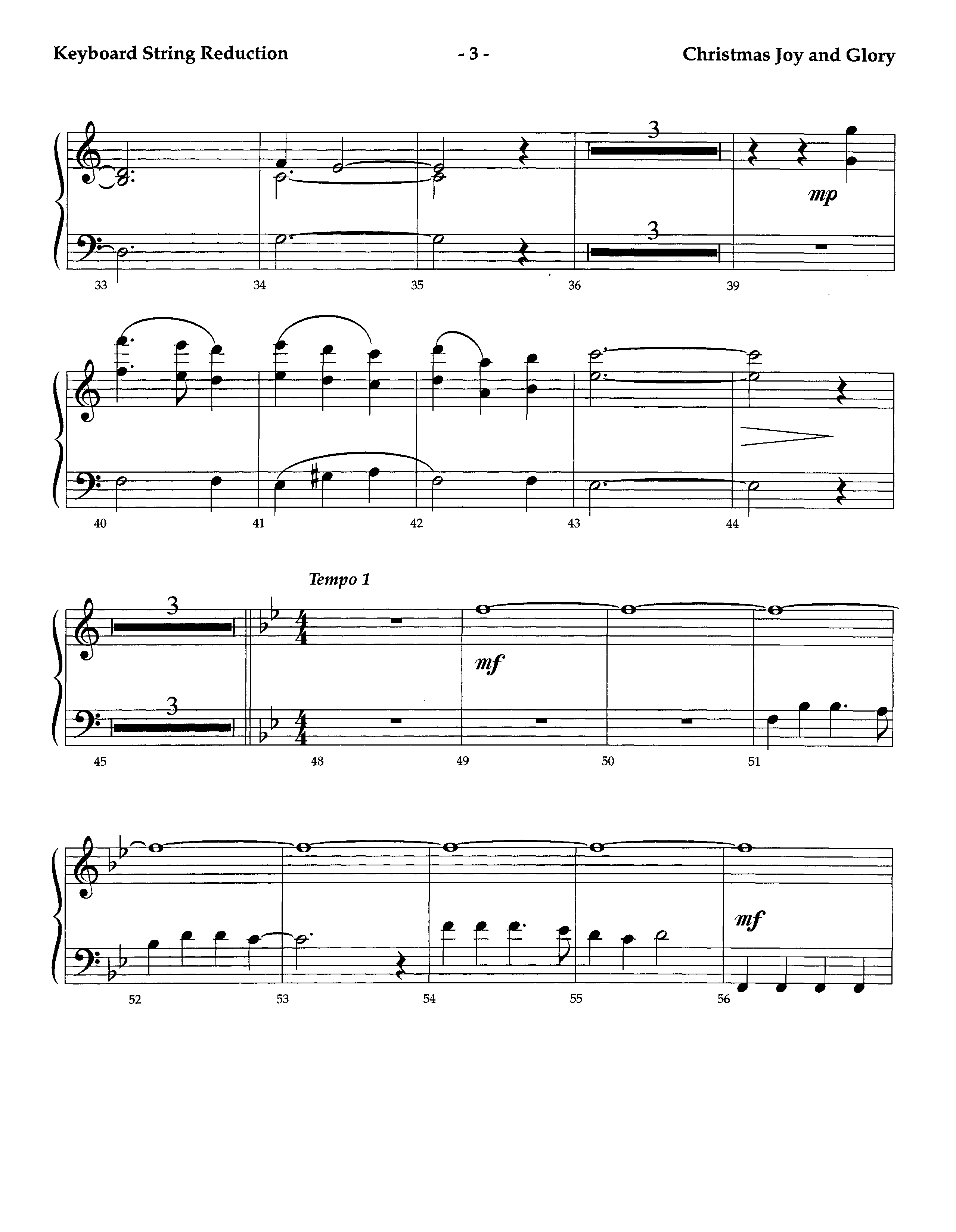 Christmas Joy And Glory (Instrumental) String Reduction (Lifeway Worship / Arr. Jeff Cranfill)