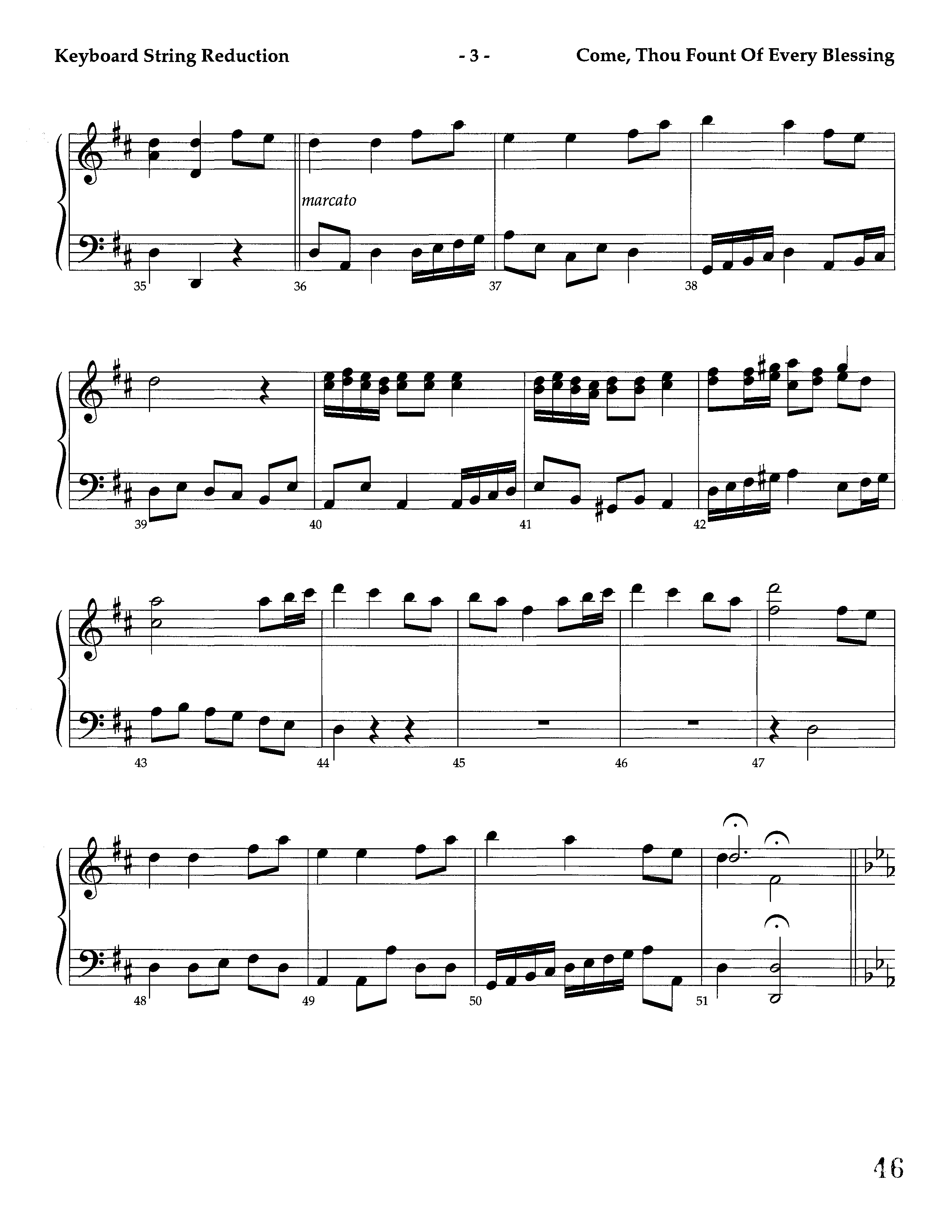 Come Thou Fount Of Every Blessing (Instrumental) String Reduction (Lifeway Worship / Arr. Jeff Cranfill)