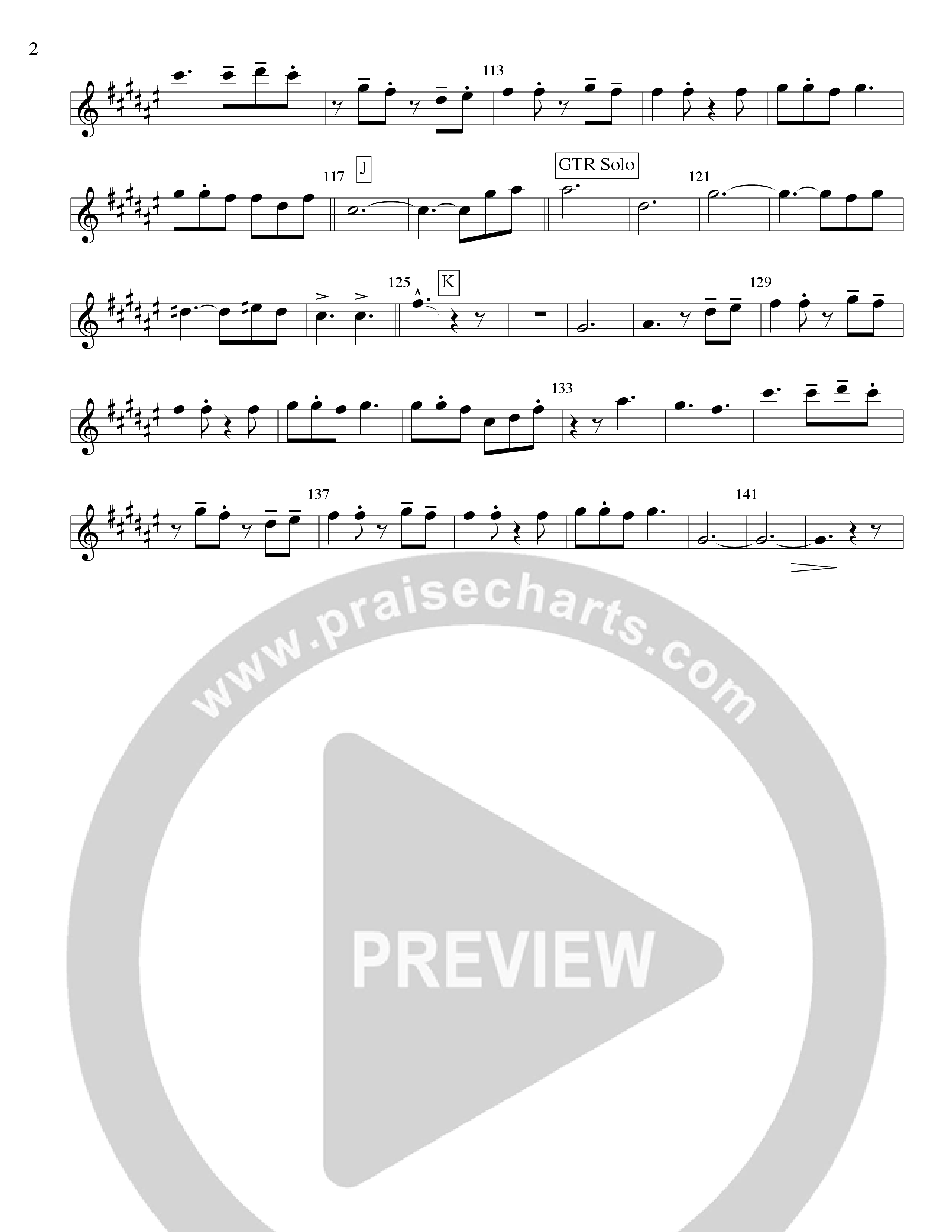 We Worship You Alto Sax (Tommy Walker)