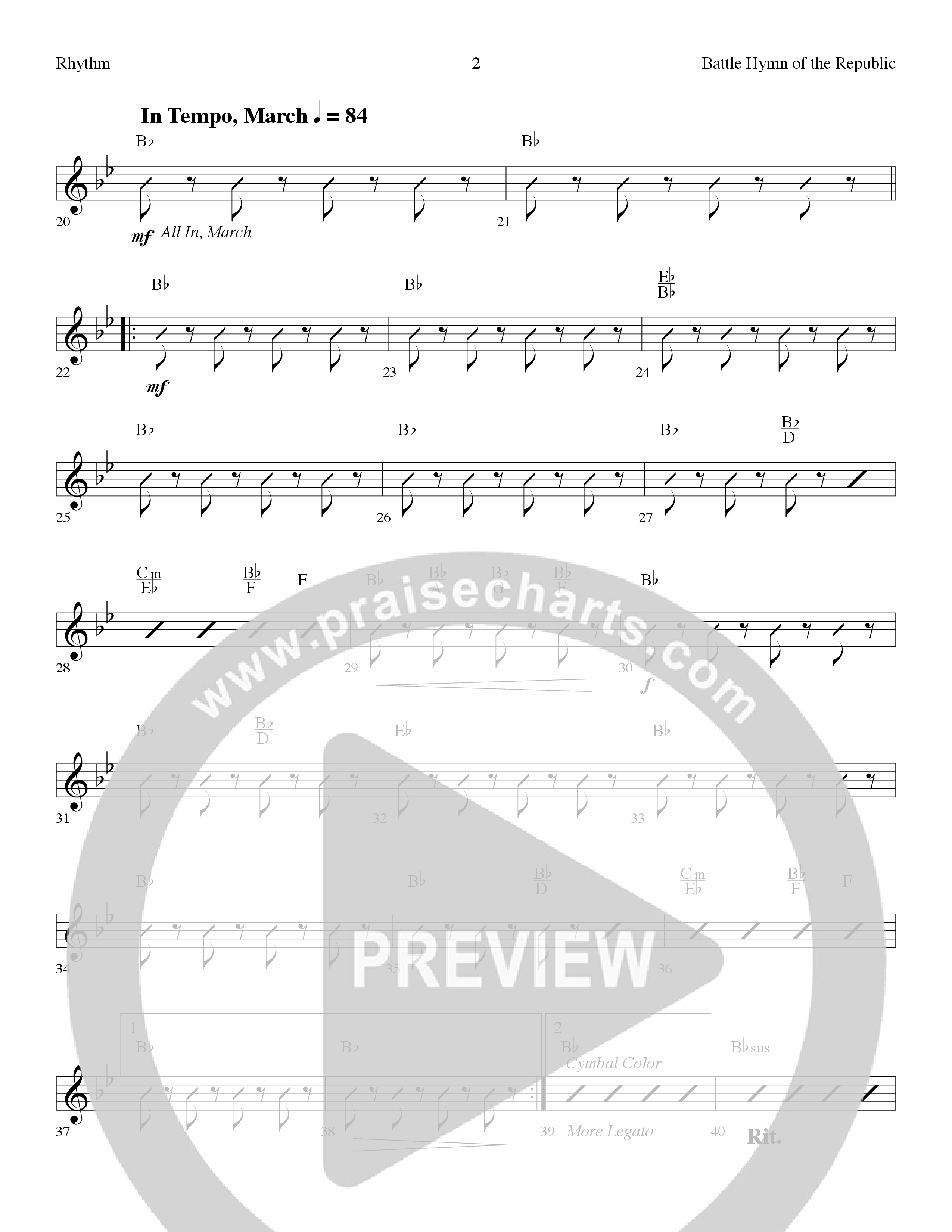 America Keep Singing (6 Song Choral Collection) Song 3 (Rhythm) (Lifeway Choral / Arr. Dennis Allen)