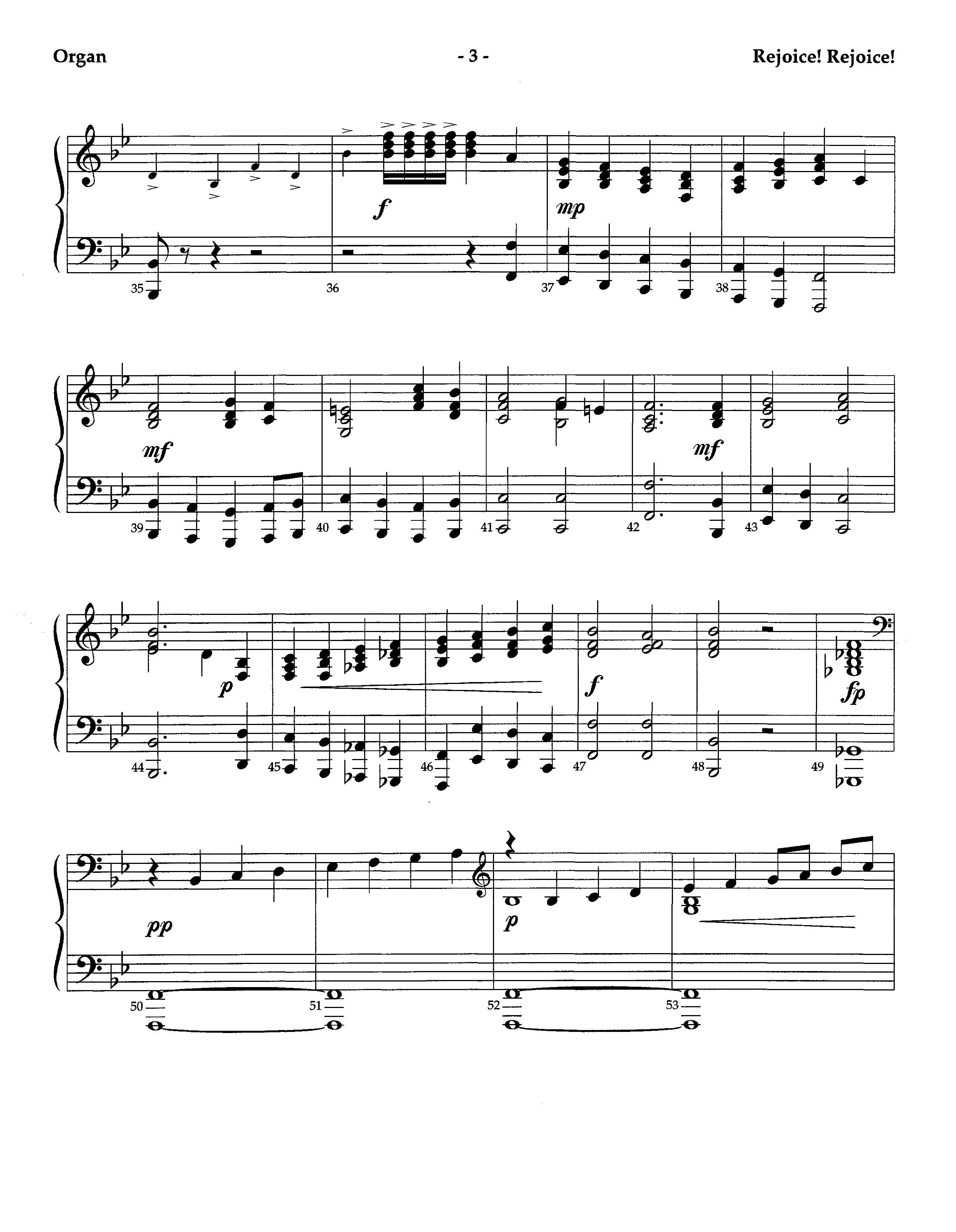 Rejoice Rejoice (Instrumental) Organ (Lifeway Worship / Arr. Omar Allen)