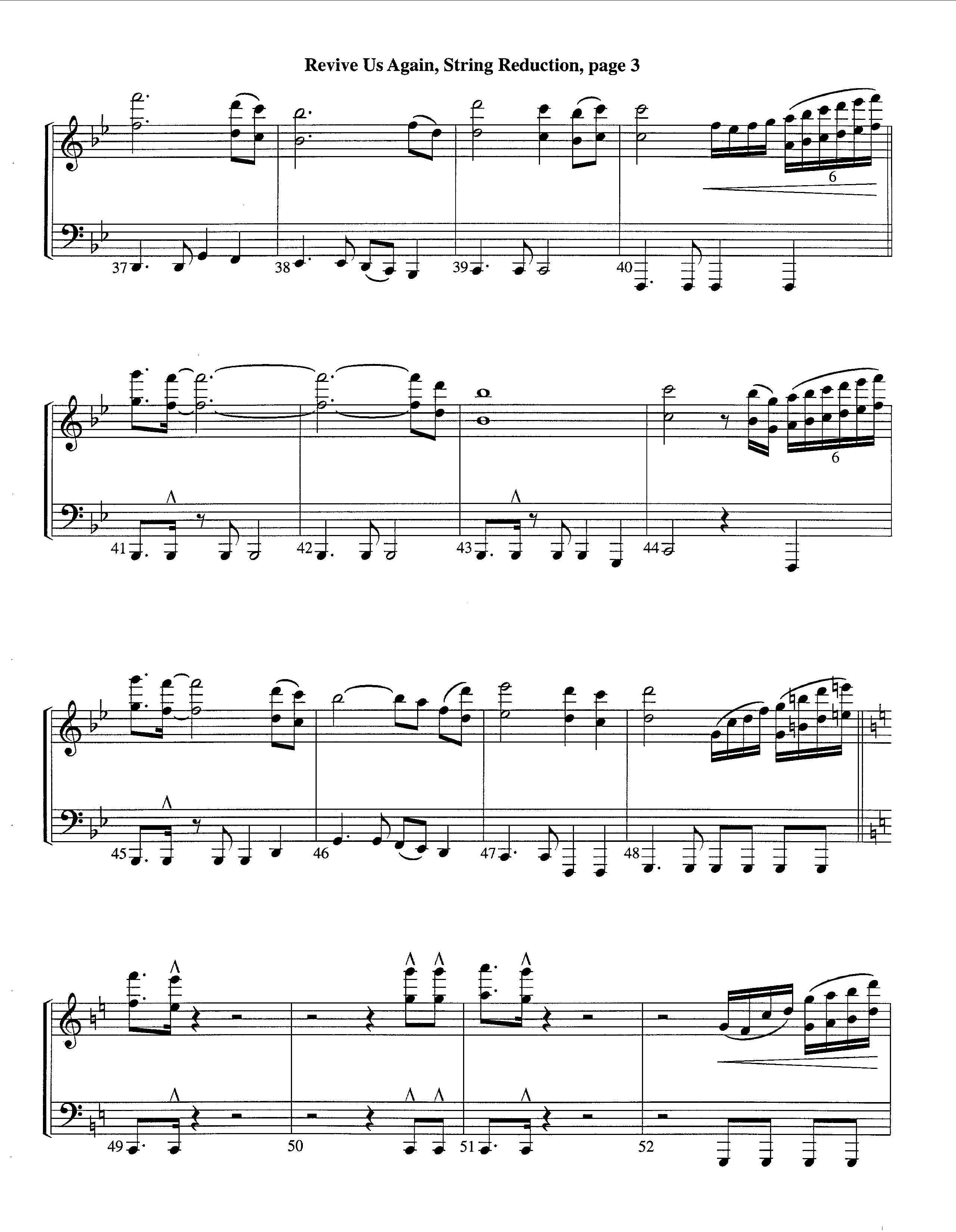 Revive Us Again (Instrumental) String Reduction (Lifeway Worship / Arr. Richard Kingsmore)