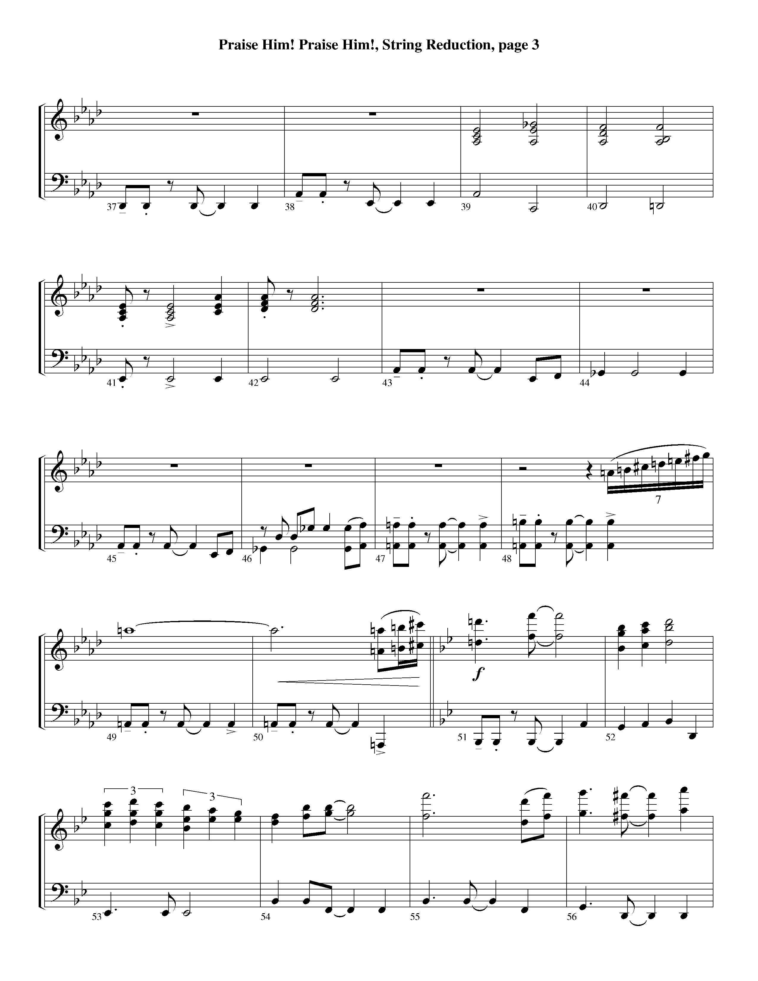 Praise Him Praise Him (Instrumental) String Reduction (Lifeway Worship / Arr. Jeff Cranfill)