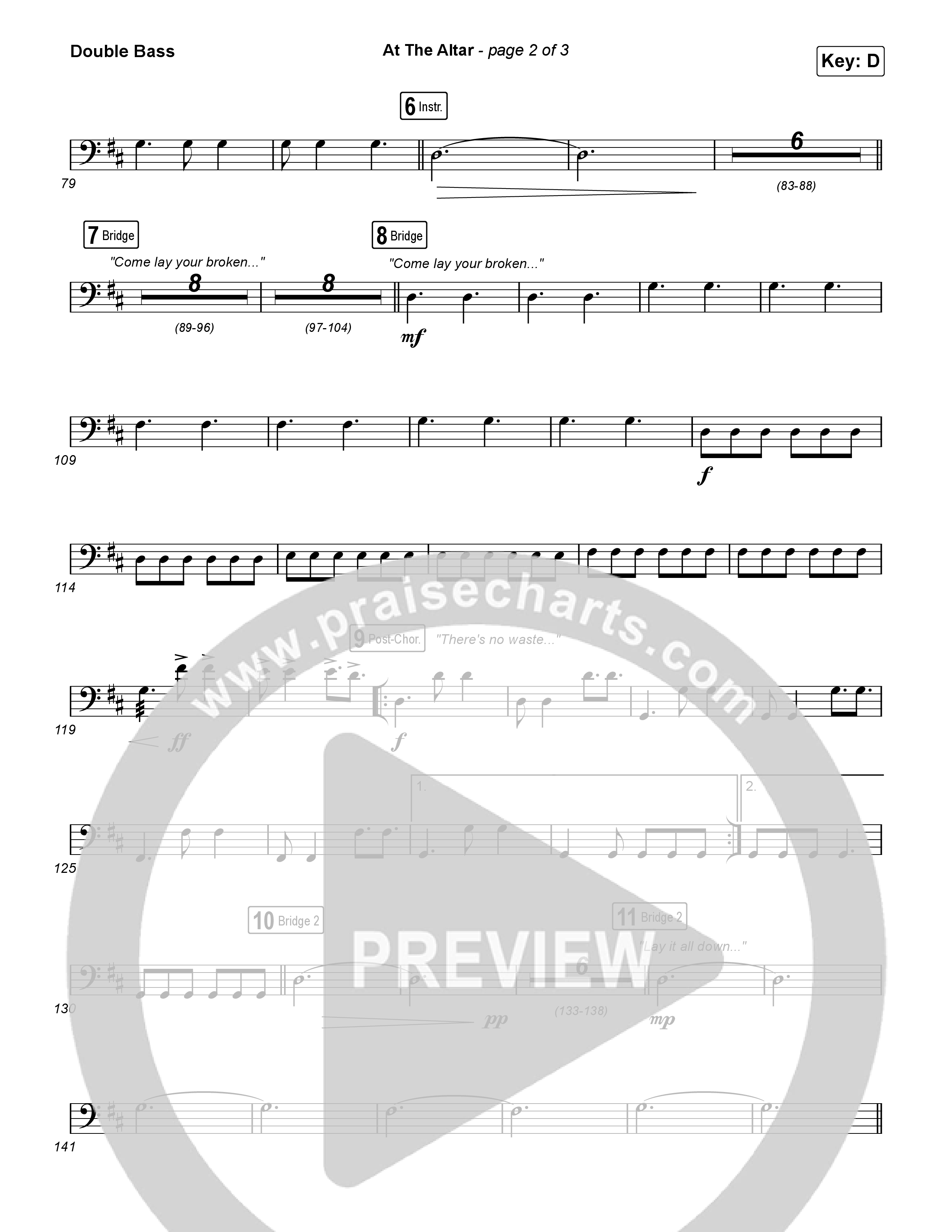 At The Altar String Bass (ELEVATION RHYTHM / Abbie Gamboa / Tiffany Hudson)