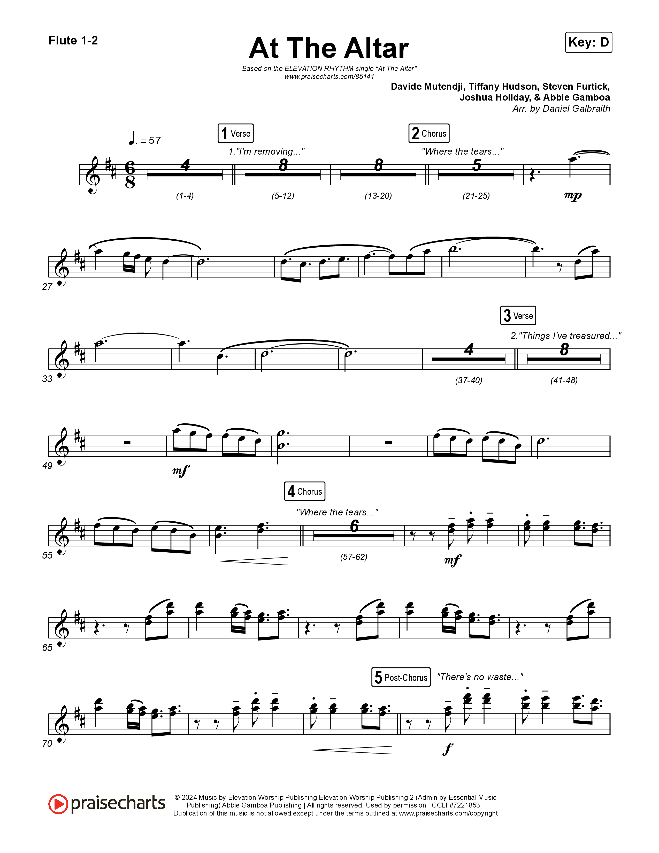 At The Altar Wind Pack (ELEVATION RHYTHM / Abbie Gamboa / Tiffany Hudson)