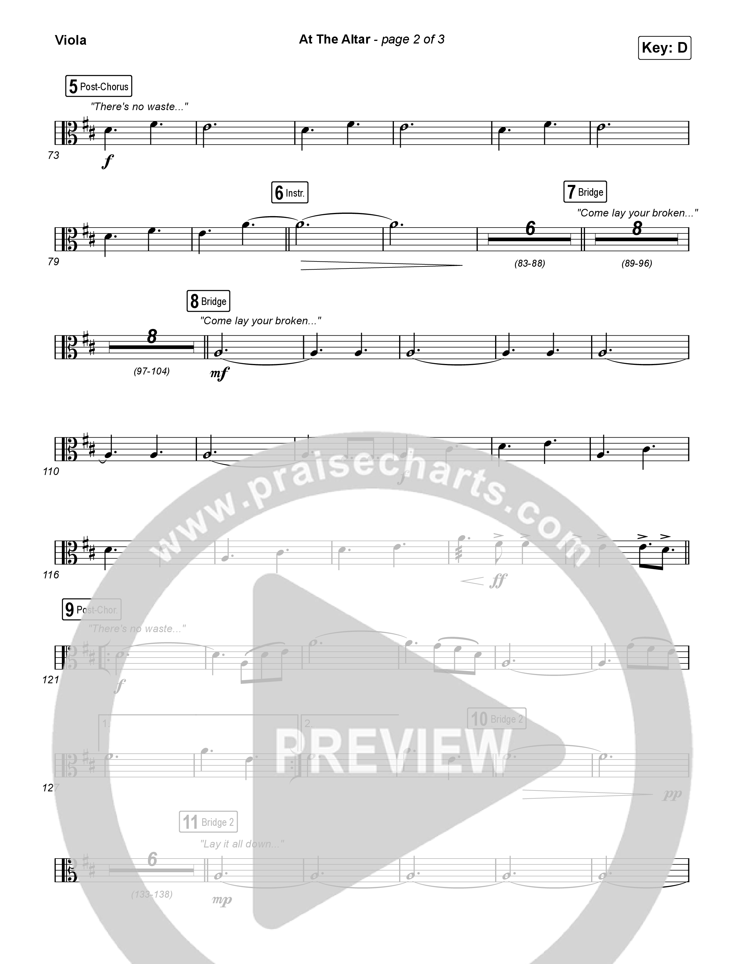 At The Altar Viola (ELEVATION RHYTHM / Abbie Gamboa / Tiffany Hudson)