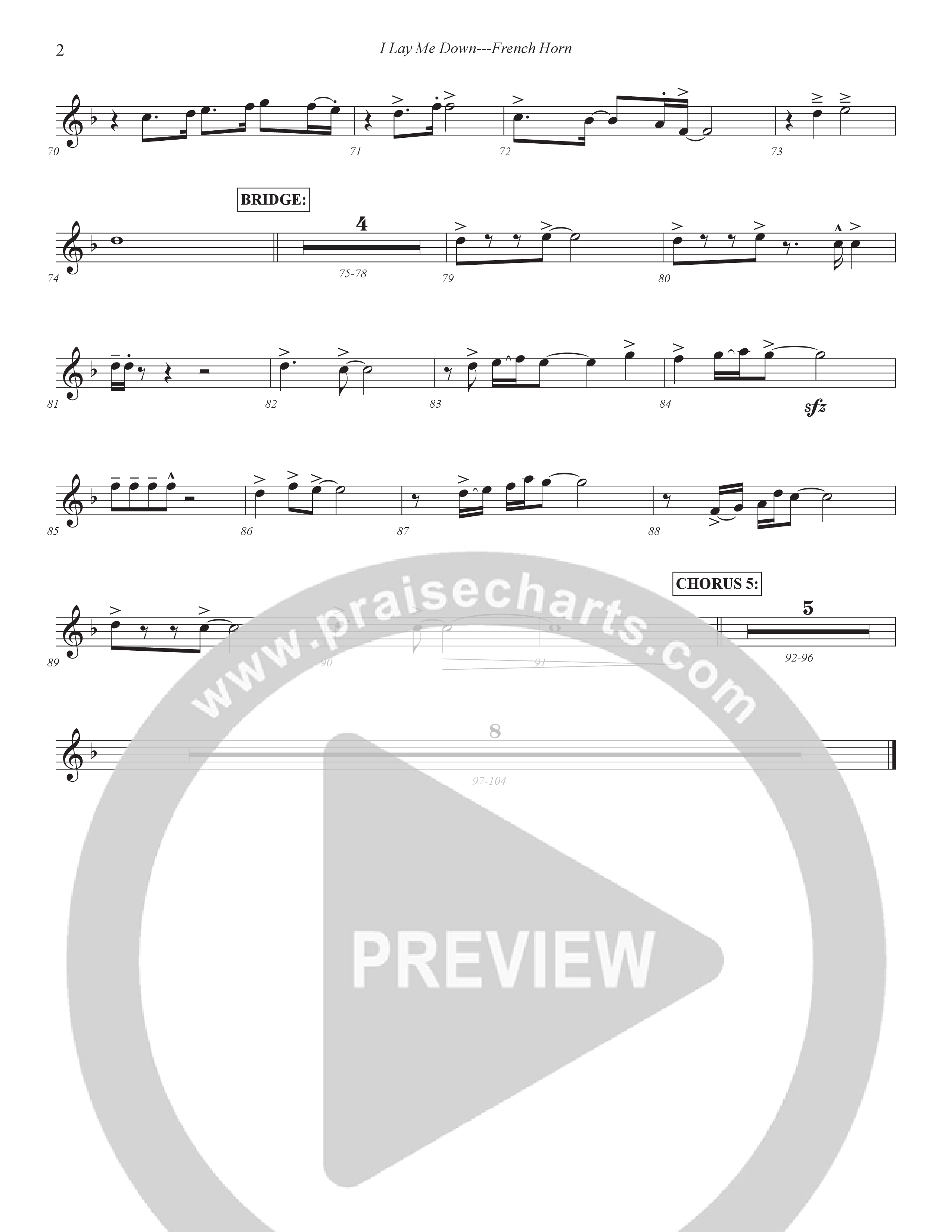 I Lay Me Down Brass Pack (Central Collective)