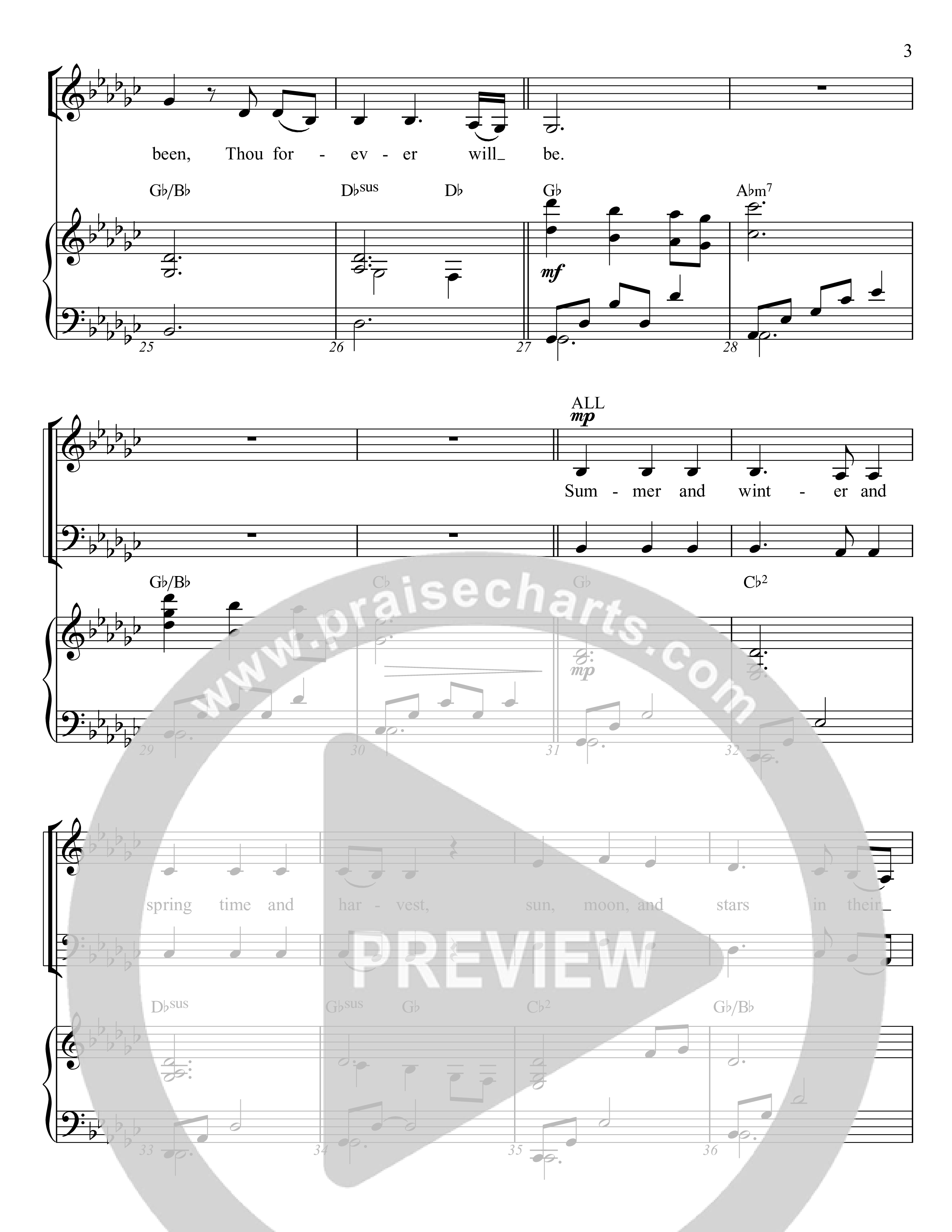 Great Is Thy Faithfulness (Beginning To End) Piano/Vocal (Rock Springs Worship / Amber Balltzglier / Arr. Matt Summers)