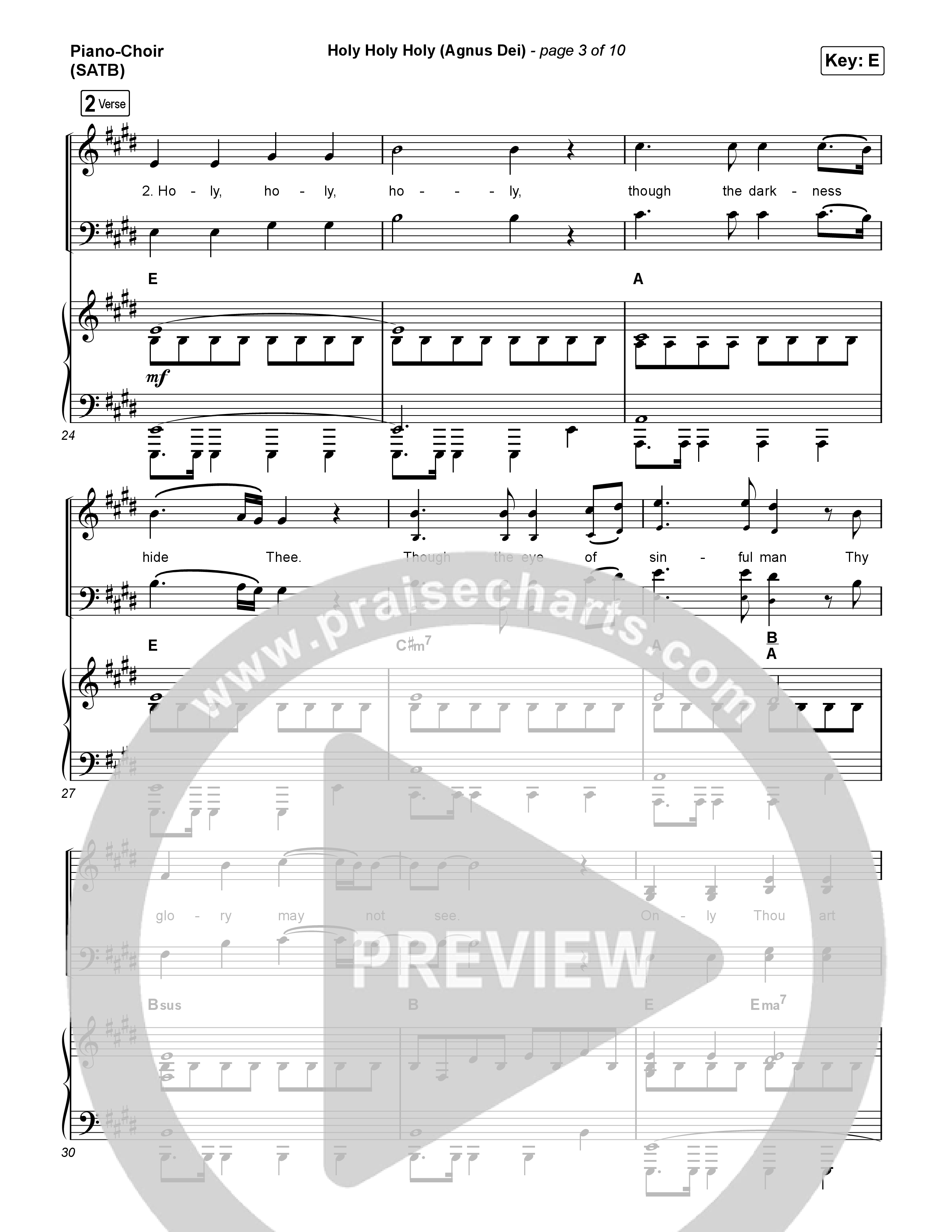 Holy Holy Holy (Agnus Dei) Piano/Vocal Pack (Rock Springs Worship / Donny Henderson / Laura Schultz / Arr. Matt Summers / Arr. Amber Balltzglier)