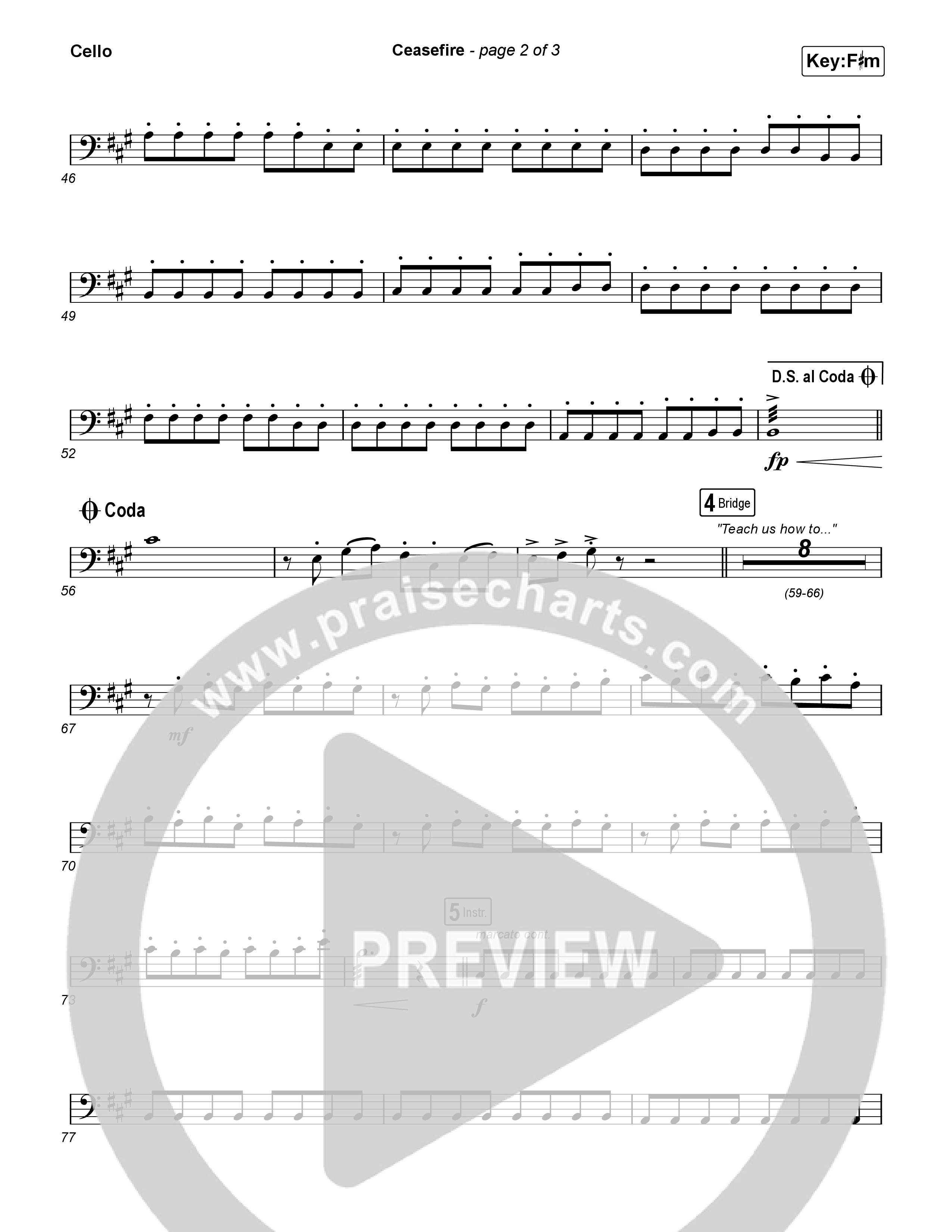 Ceasefire Cello (for KING & COUNTRY)