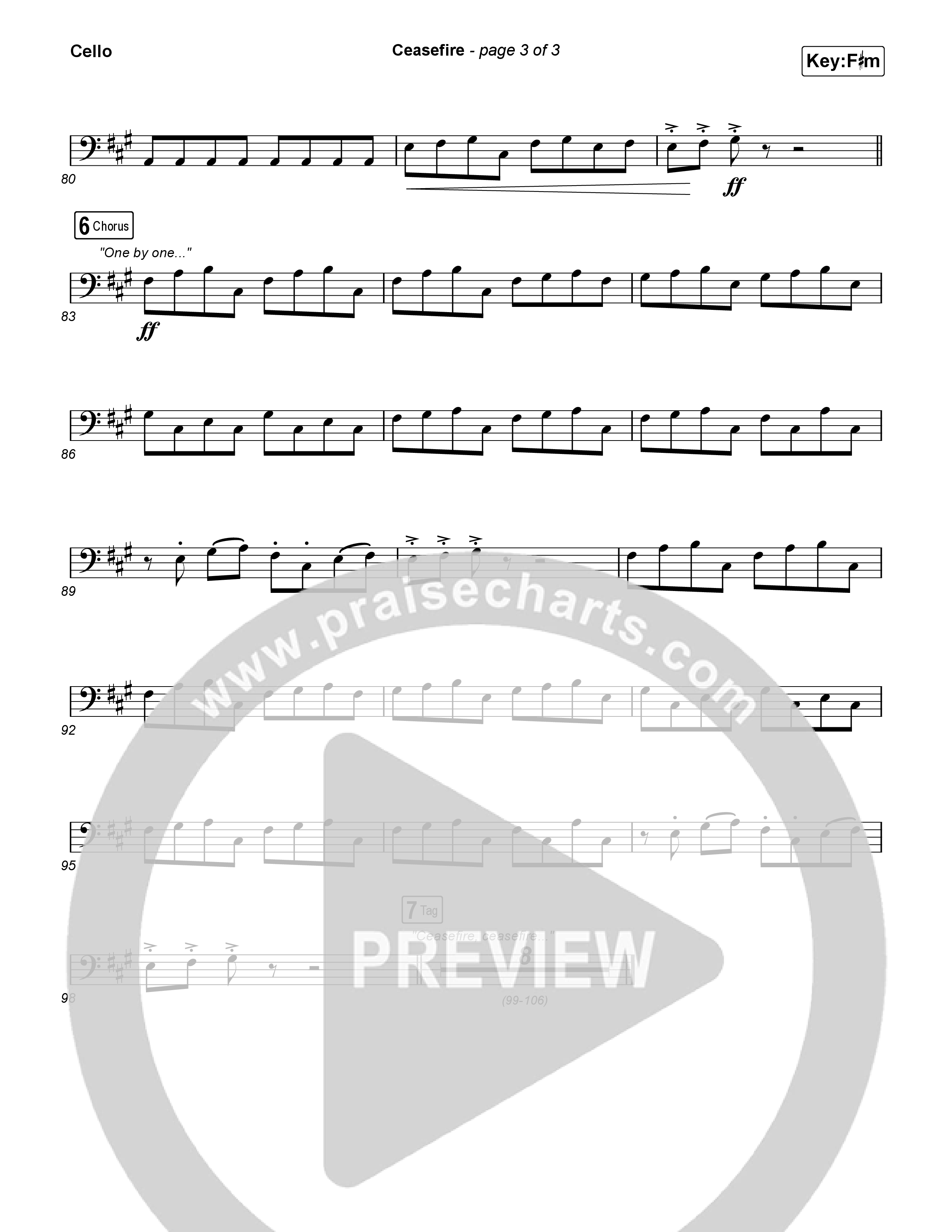 Ceasefire Cello (for KING & COUNTRY)