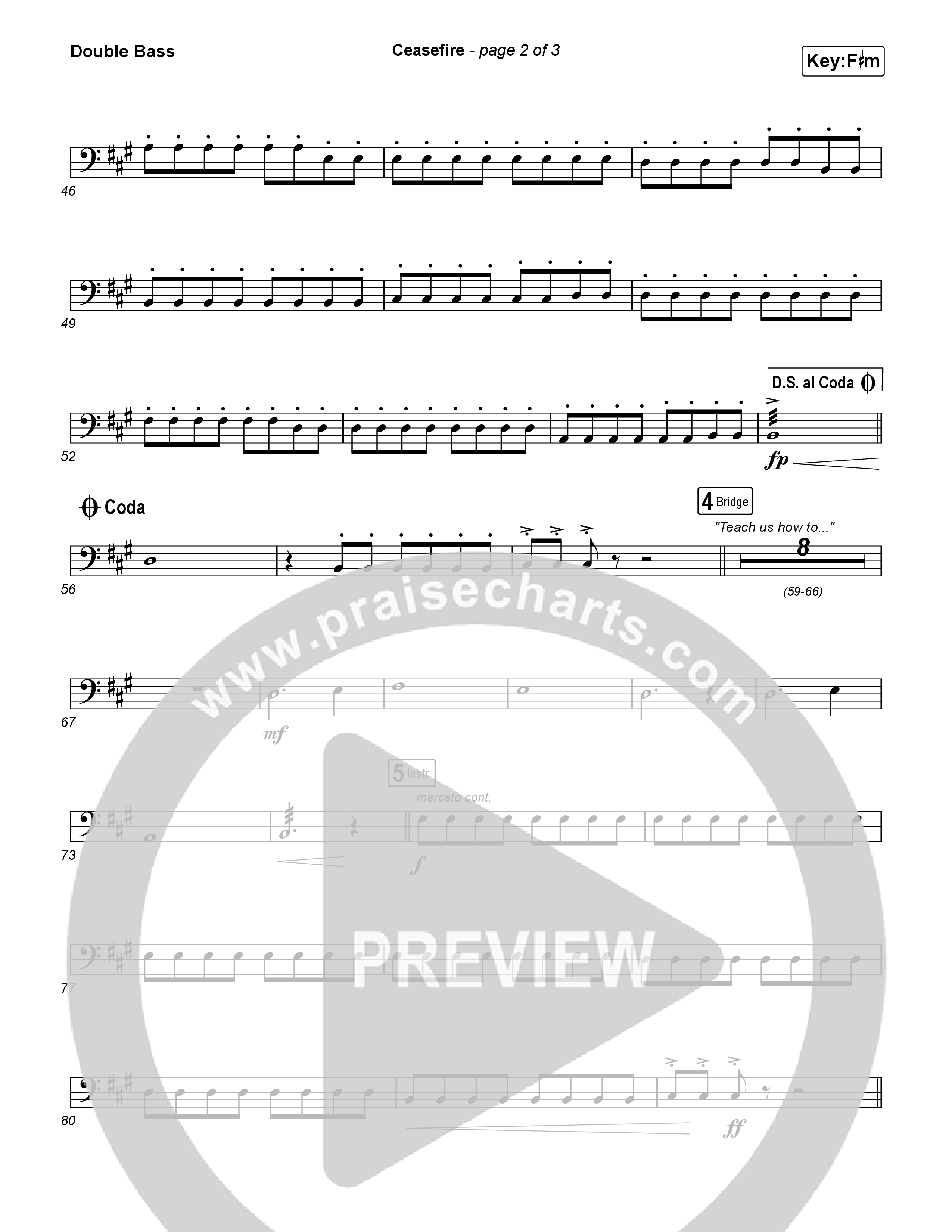 Ceasefire Double Bass (for KING & COUNTRY)