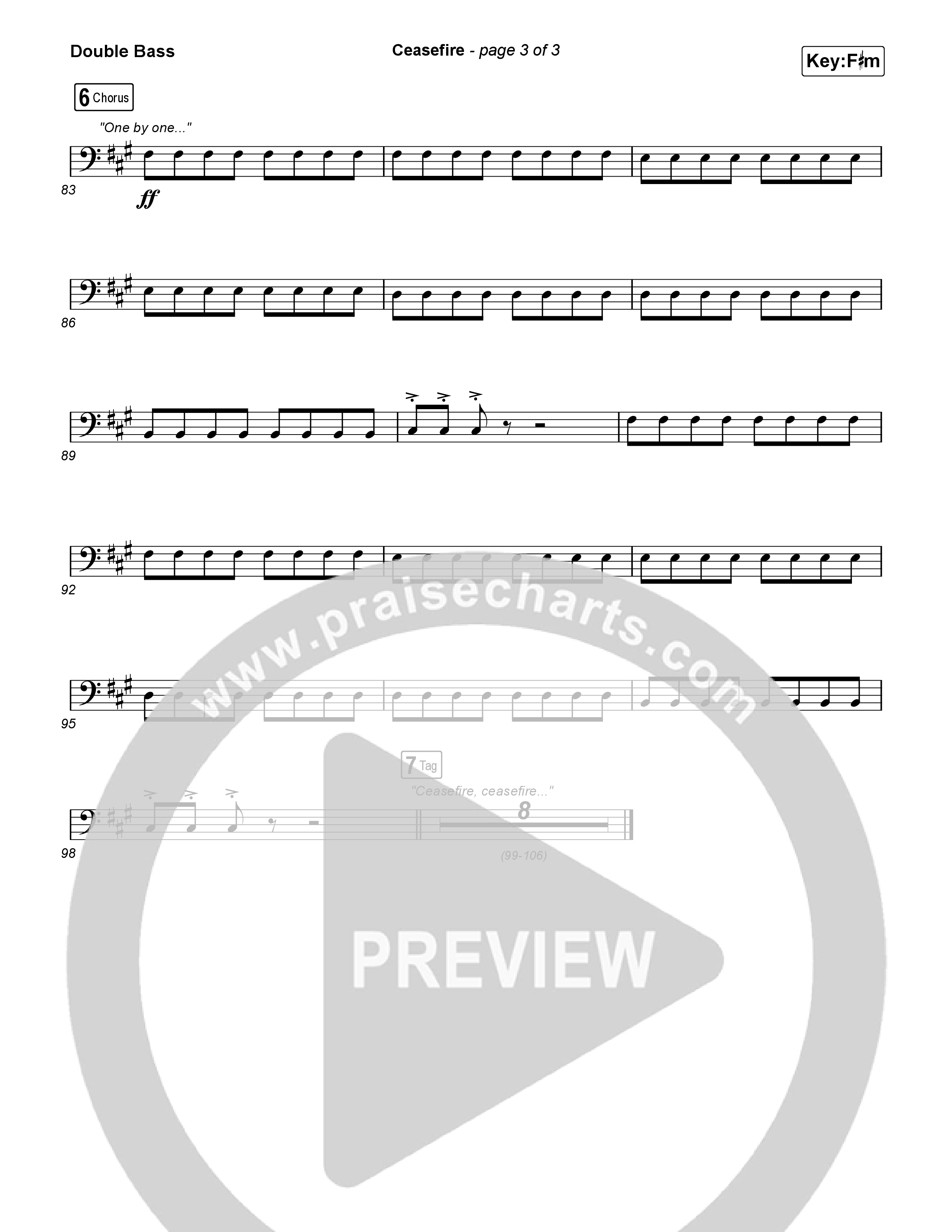 Ceasefire Double Bass (for KING & COUNTRY)