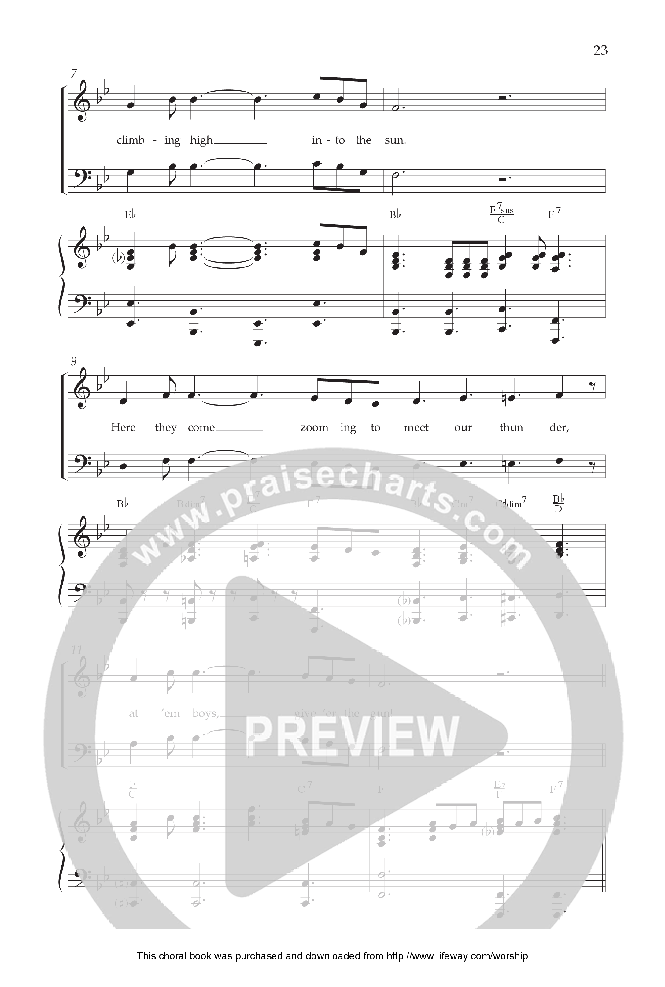 Celebrate America (8 Song Choral Collection) Song 3 (Piano SATB) (Lifeway Choral / Arr. Dennis Allen)