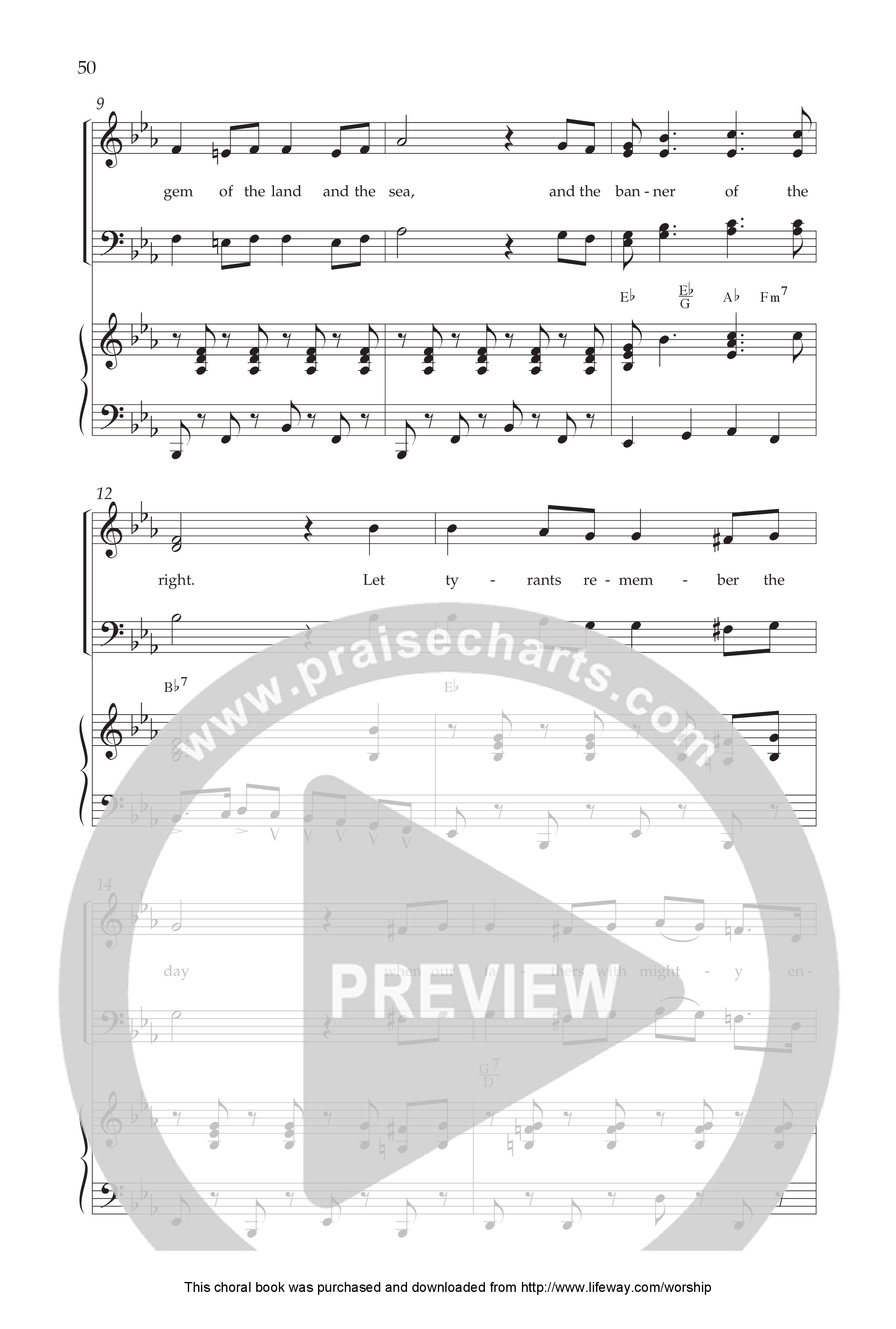 Celebrate America (8 Song Choral Collection) Song 5 (Piano SATB) (Lifeway Choral / Arr. Dennis Allen)