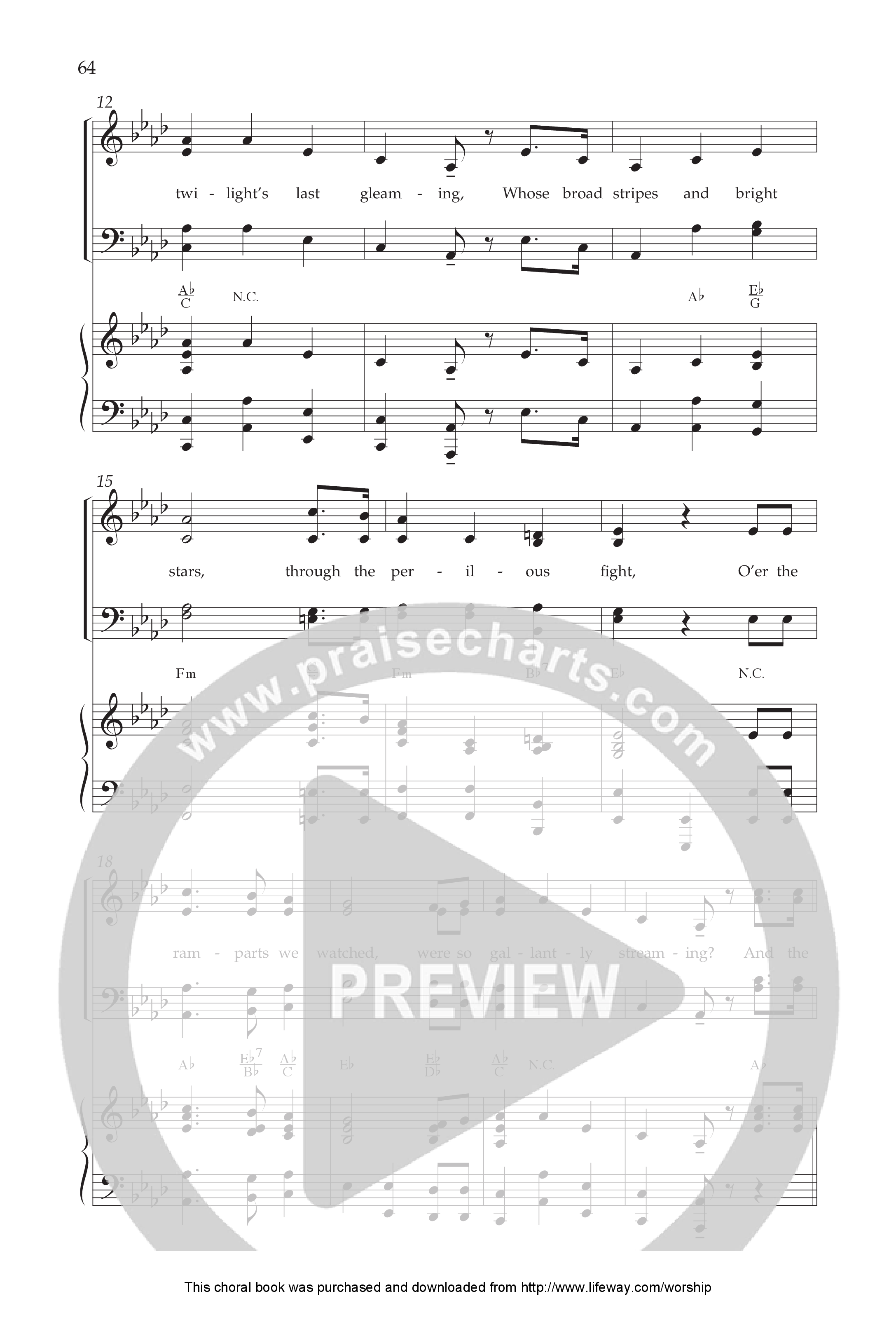 Celebrate America (8 Song Choral Collection) Song 6 (Piano SATB) (Lifeway Choral / Arr. Dennis Allen)