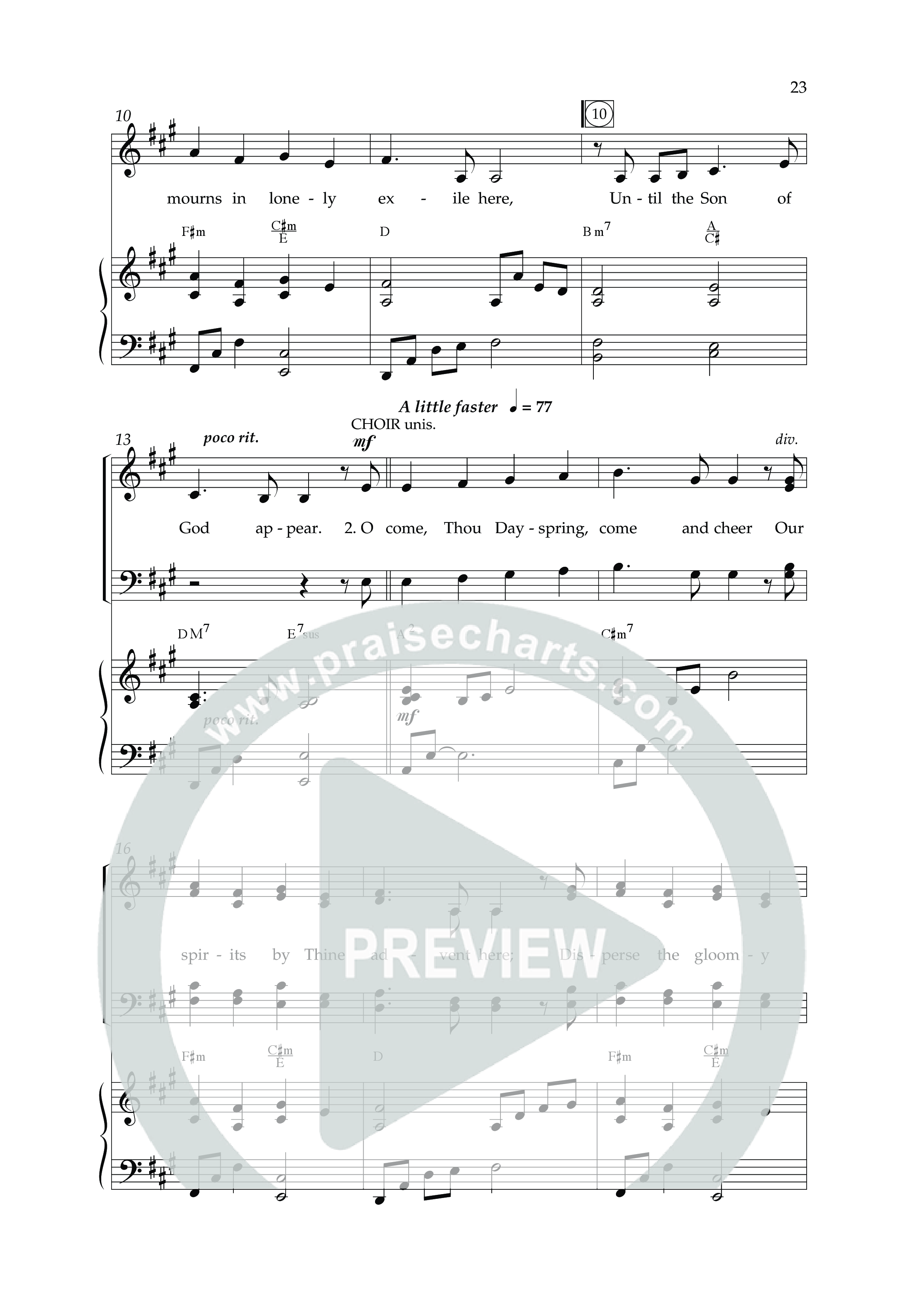 Christ Was Born For This (9 Song Choral Collection) Song 3 (Piano SATB) (Lifeway Choral / Arr. Dennis Allen)