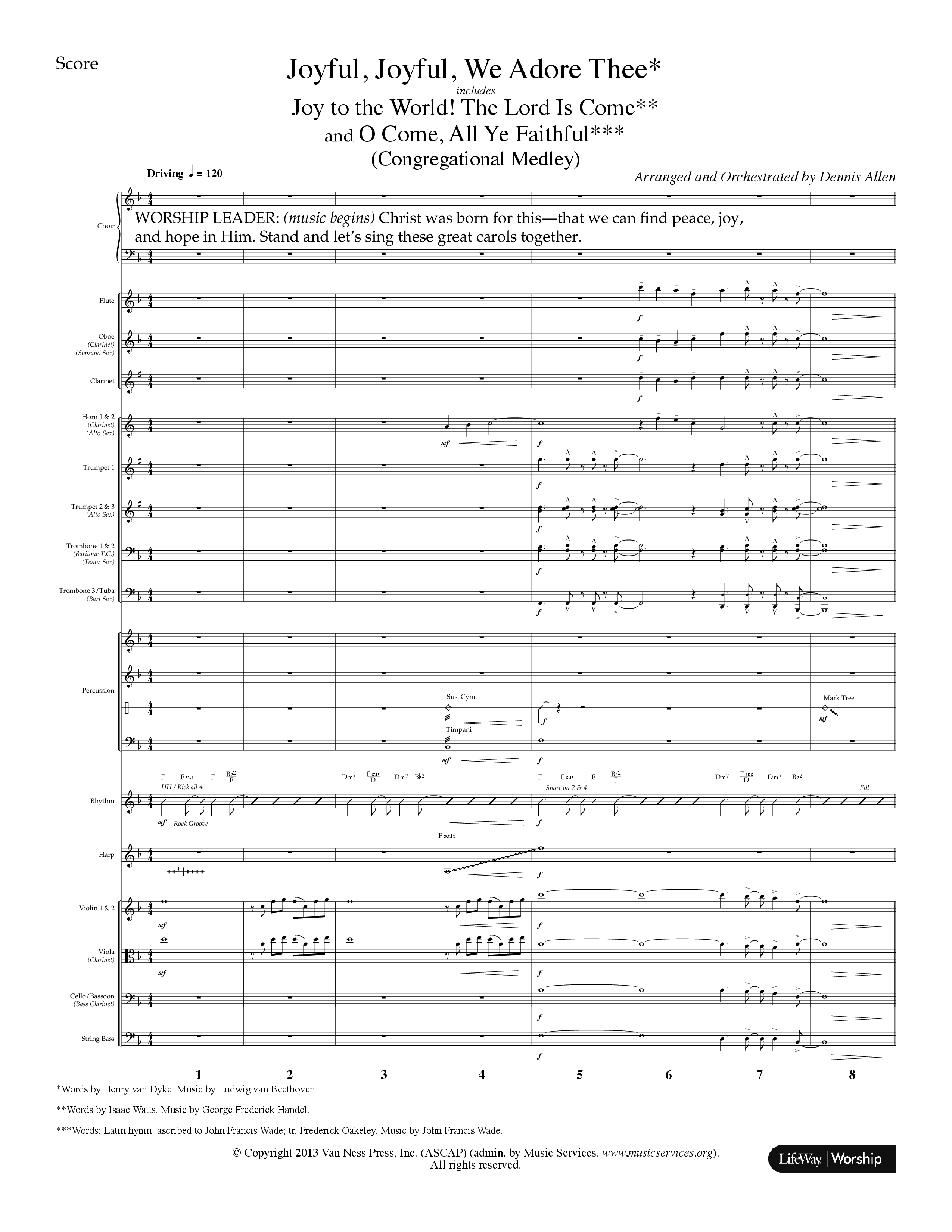 Christ Was Born For This (9 Song Choral Collection) Song 9 (Orchestration) (Lifeway Choral / Arr. Dennis Allen)