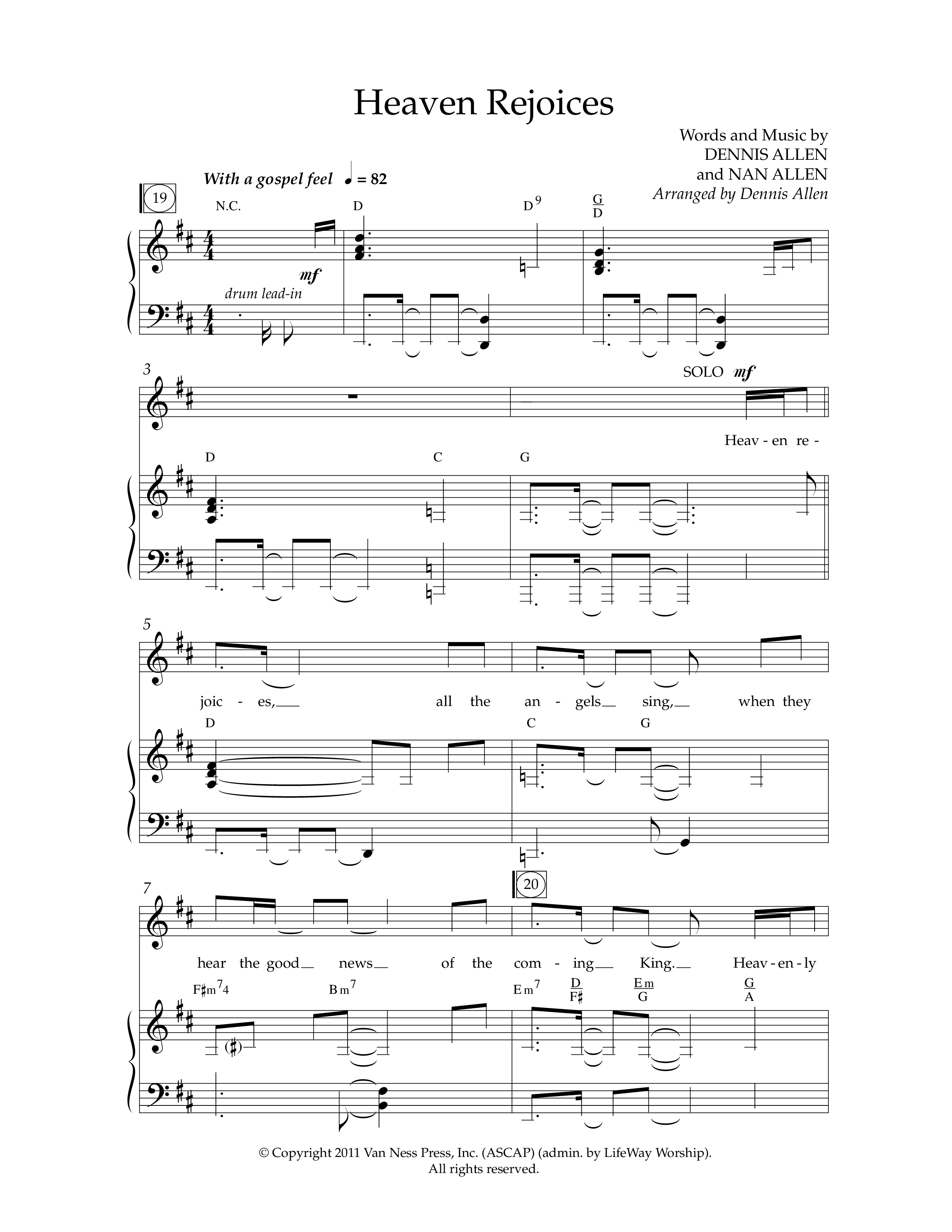 A Song In The Air (10 Song Choral Collection) Song 4 (Piano SATB) (Lifeway Choral)