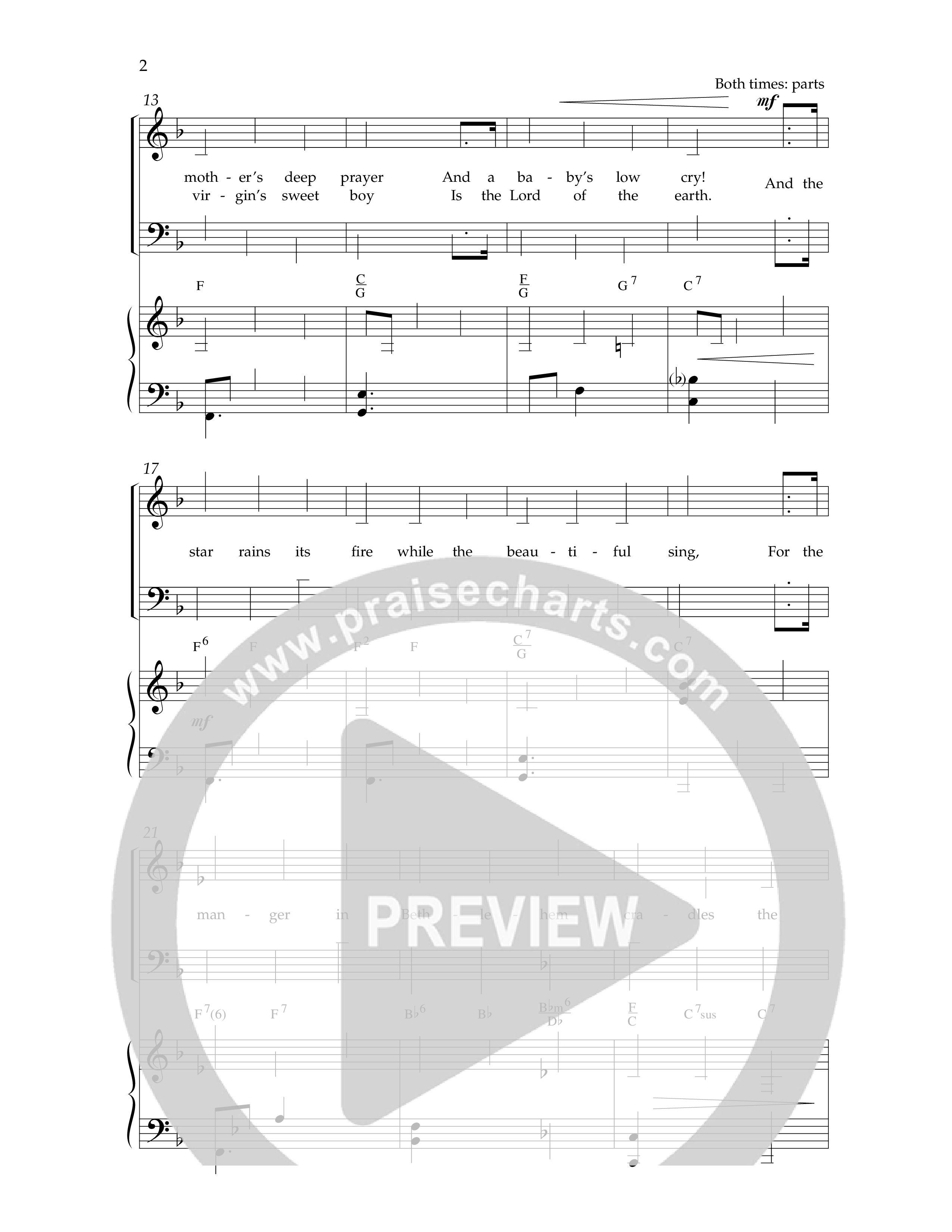 A Song In The Air (10 Song Choral Collection) Song 6 (Piano SATB) (Lifeway Choral)